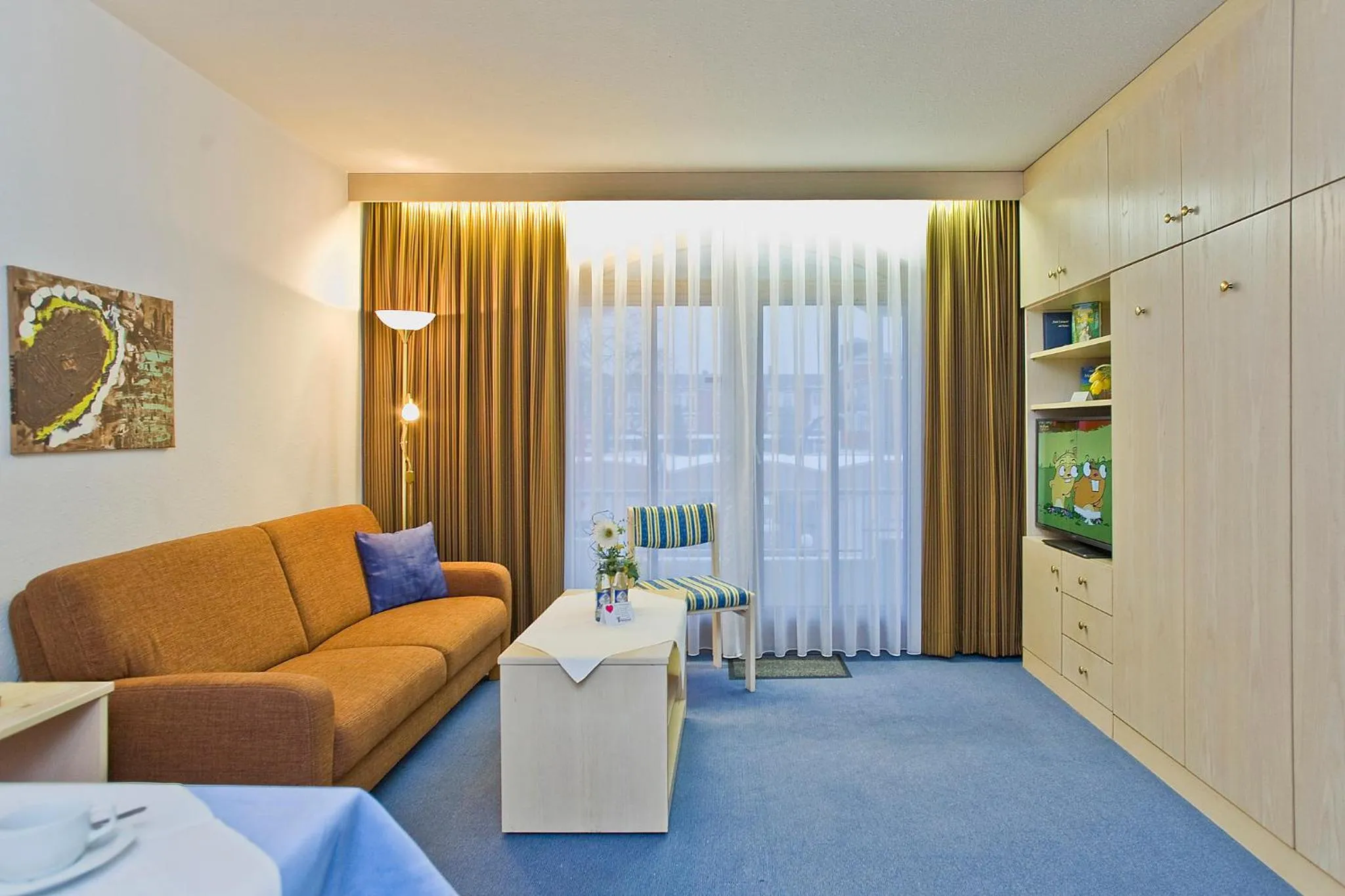 Photo of the whole room in Appartmenthaus Thermenhof