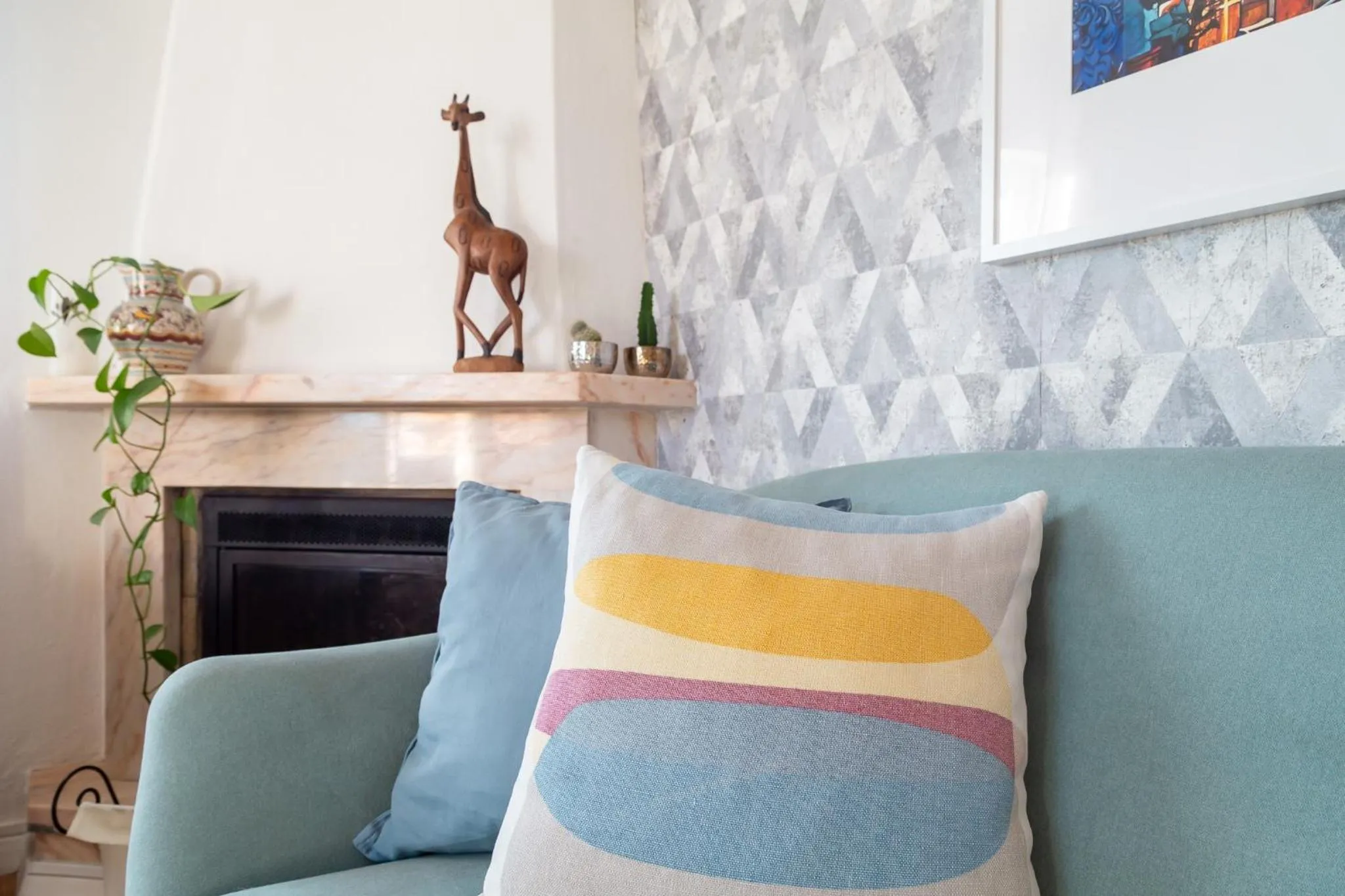 Decorative detail in Moro's Friends House - Cascais