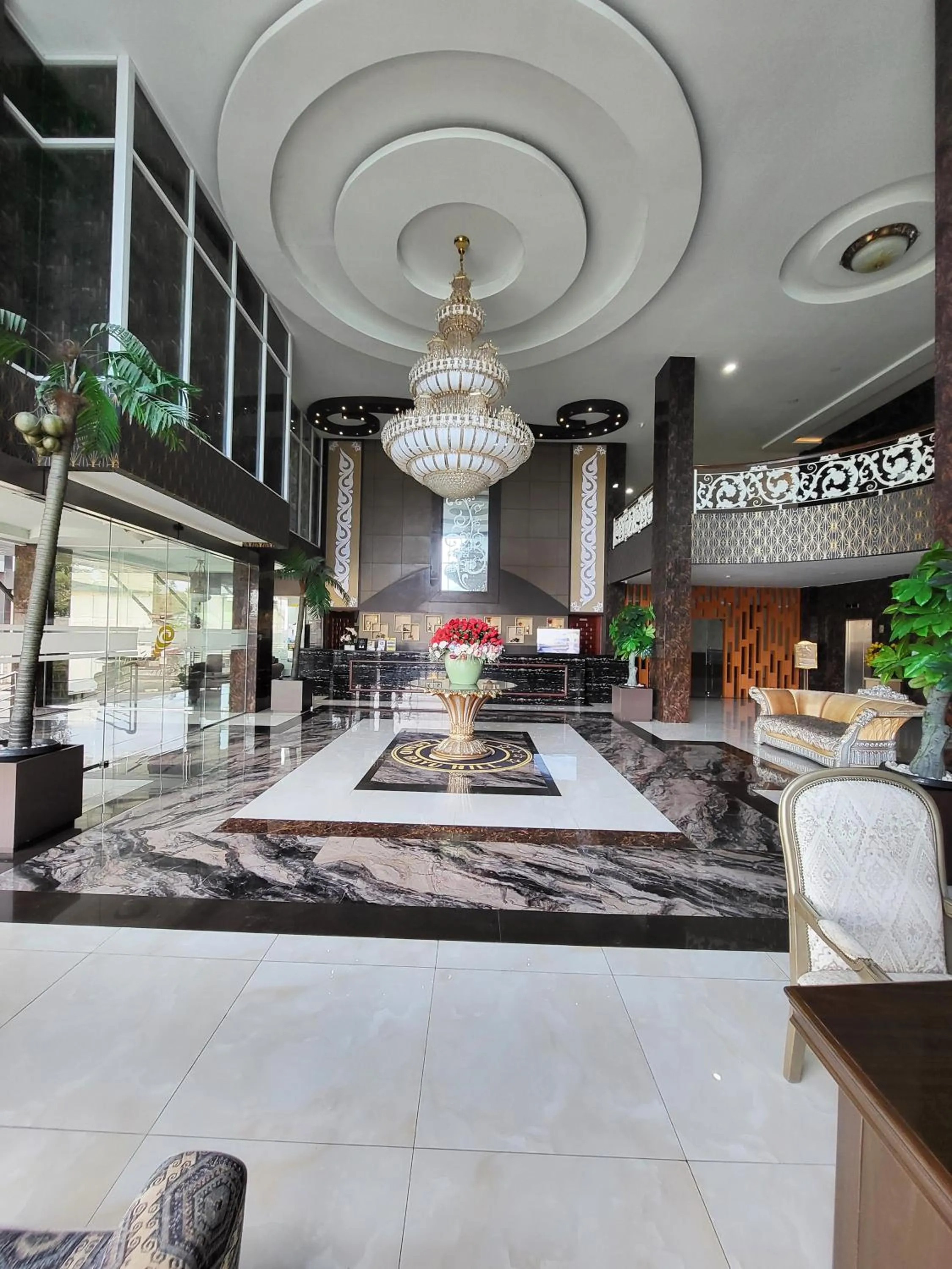 Lobby or reception in Grand Bayu Hill Hotel
