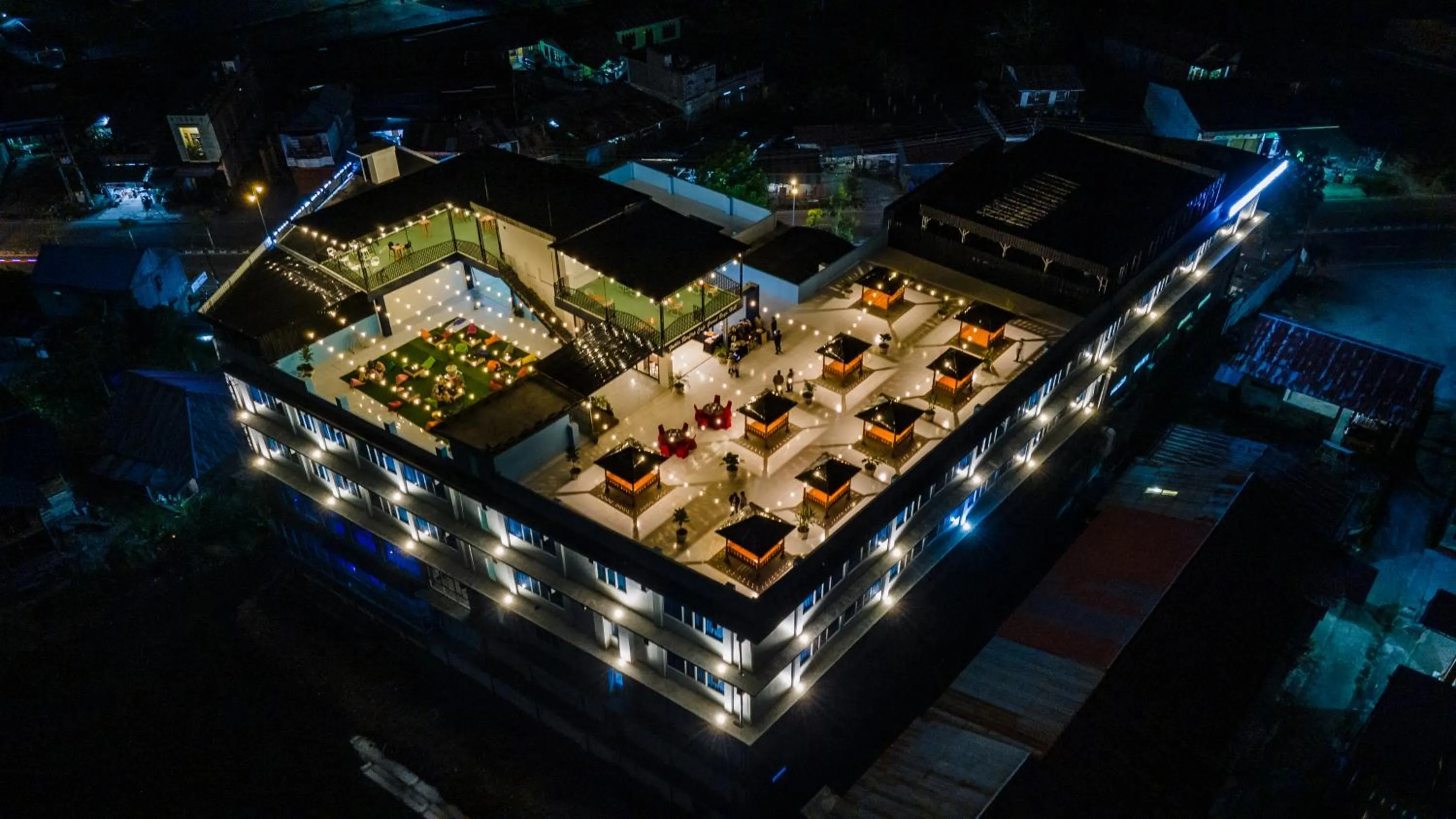 Bird's eye view in Grand Bayu Hill Hotel