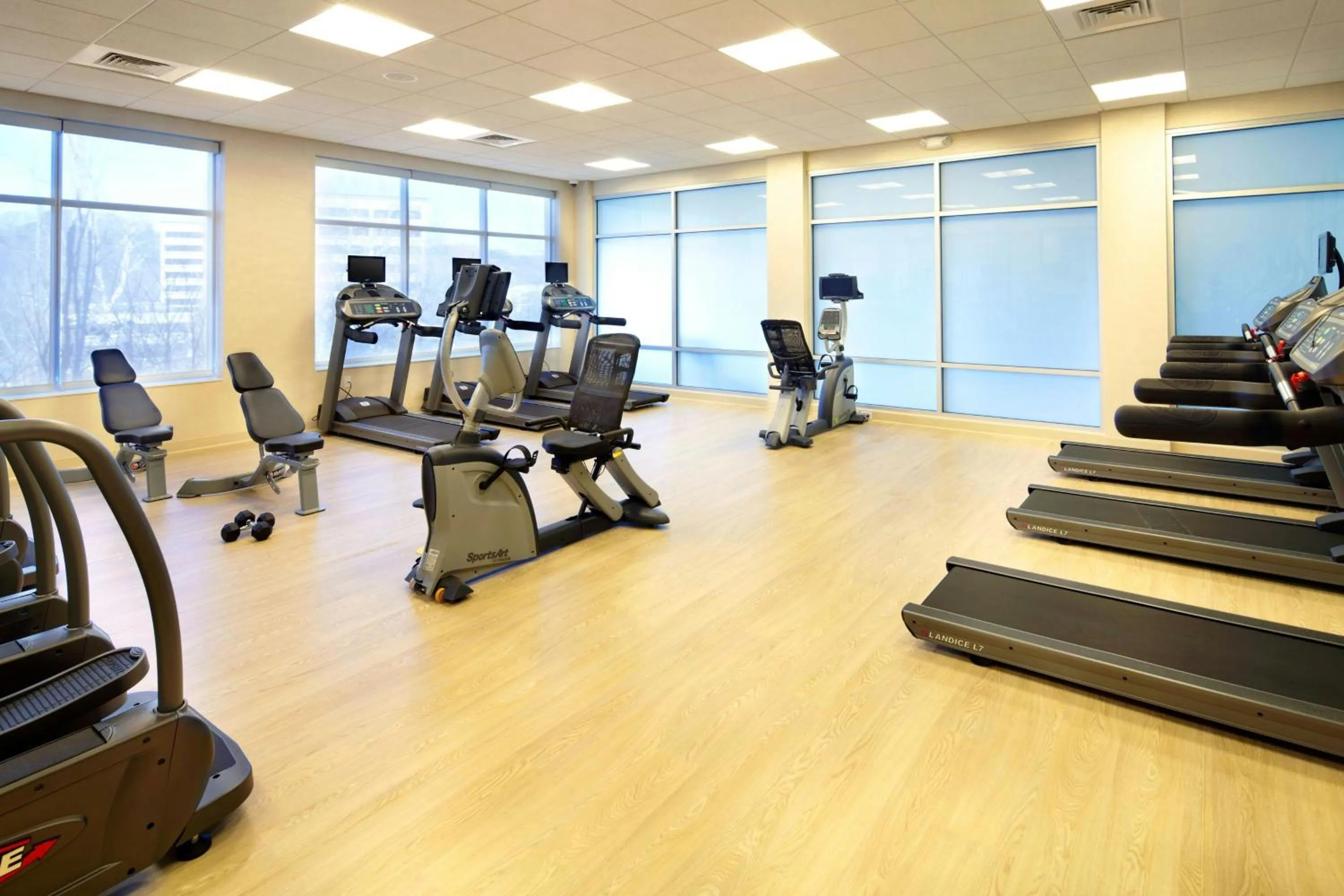 Fitness centre/facilities in Courtyard by Marriott Knoxville West/Bearden