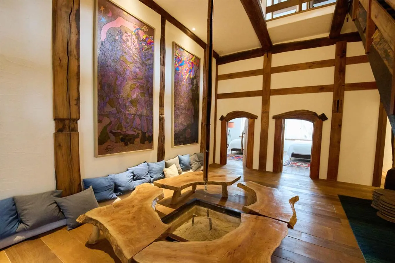 Living room in HANZ OUTDOOR RESORT -formerly GLAMPING VILLA HANZ KAWAGUCHIKO