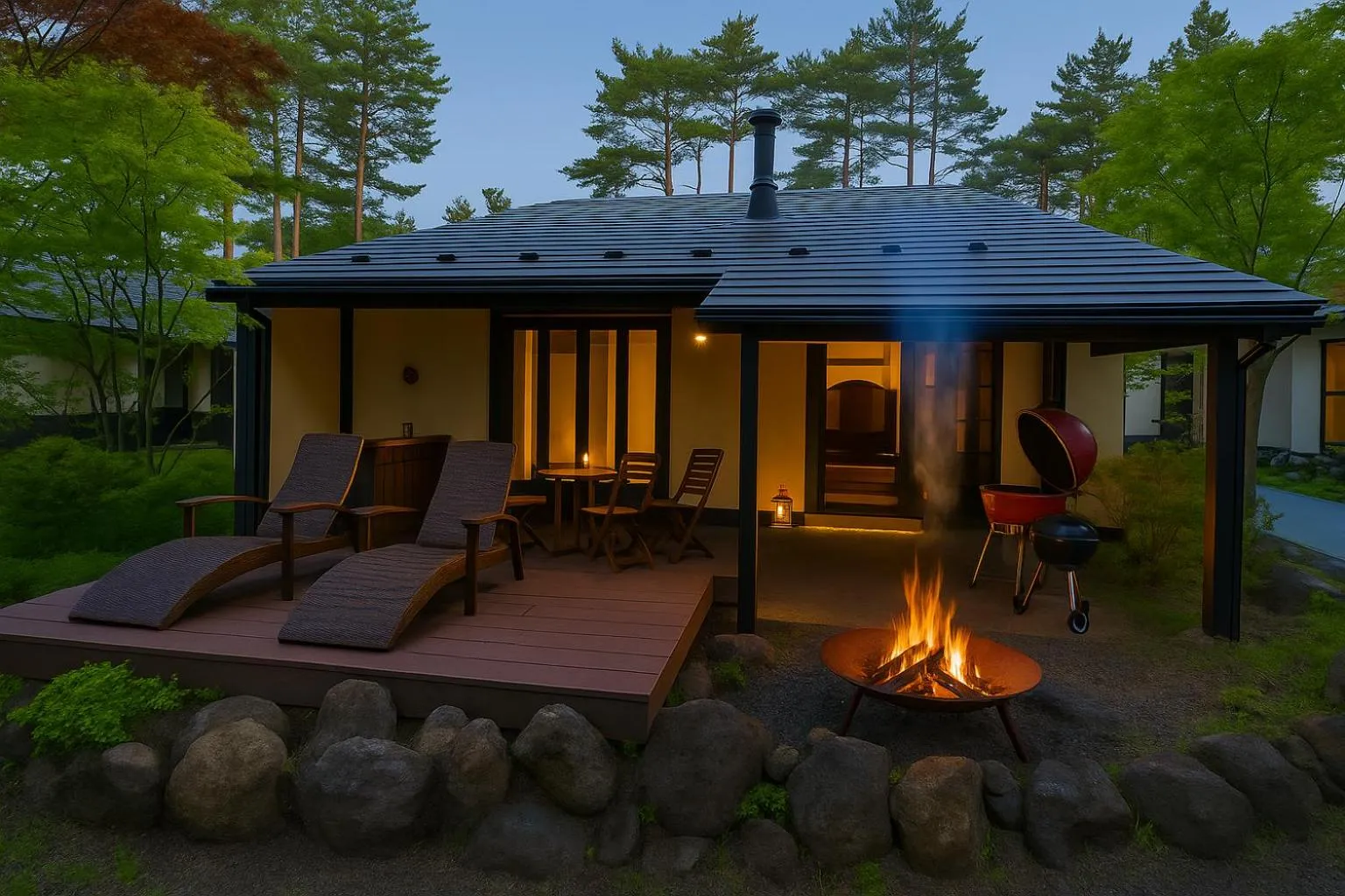 Property building in HANZ OUTDOOR RESORT -formerly GLAMPING VILLA HANZ KAWAGUCHIKO