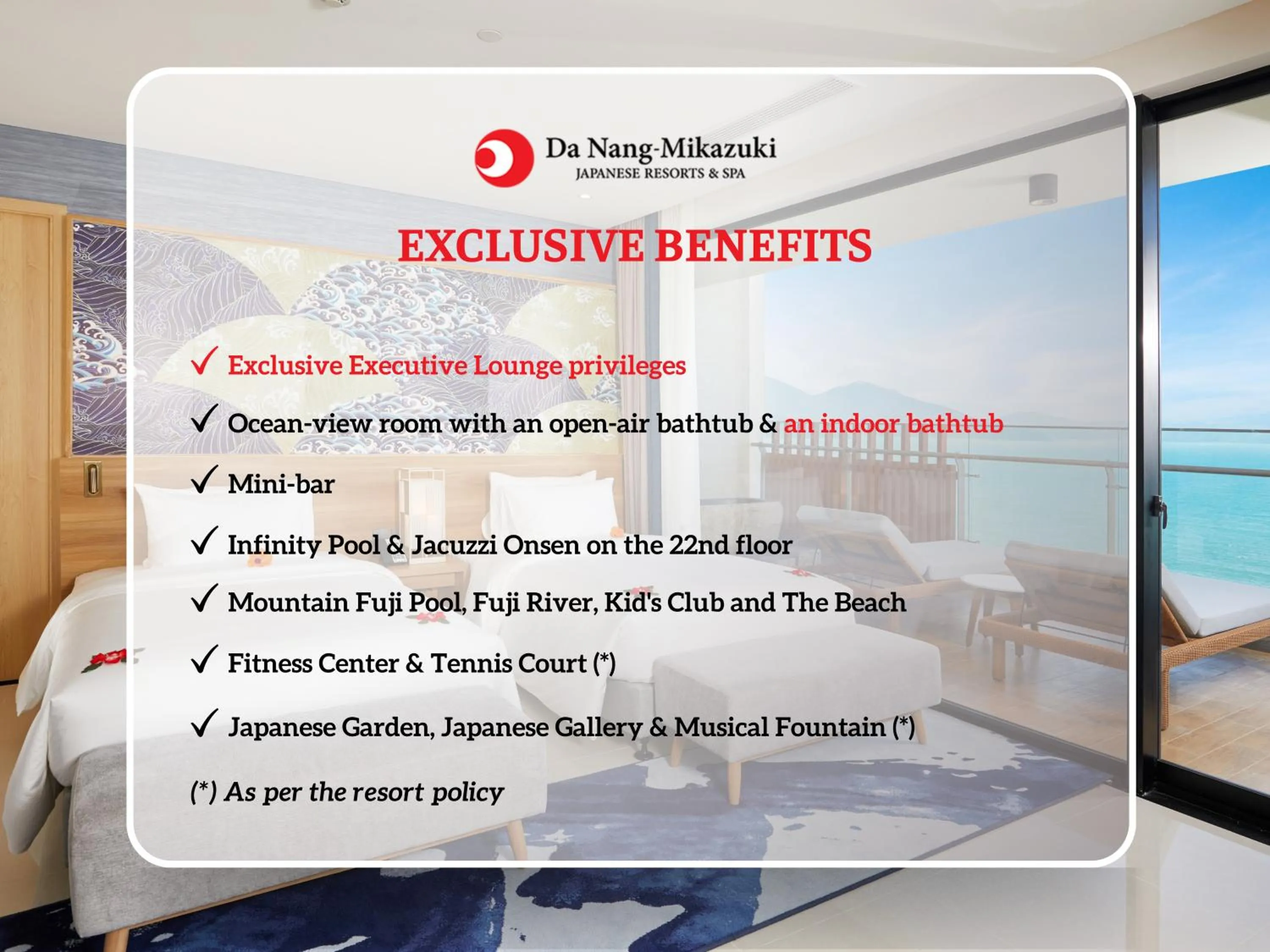 Text overlay in Da Nang - Mikazuki Japanese Resorts & Spa