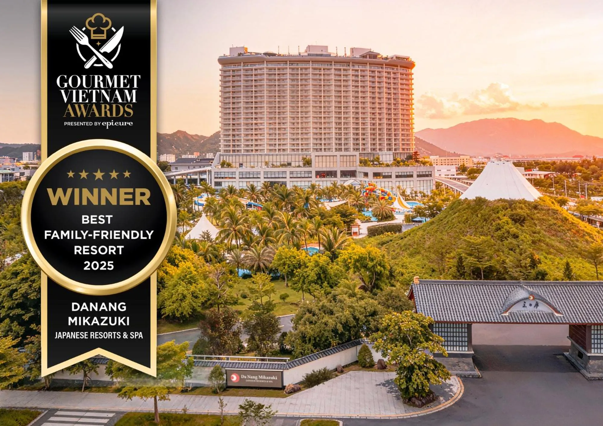 Certificate/Award in Da Nang - Mikazuki Japanese Resorts & Spa