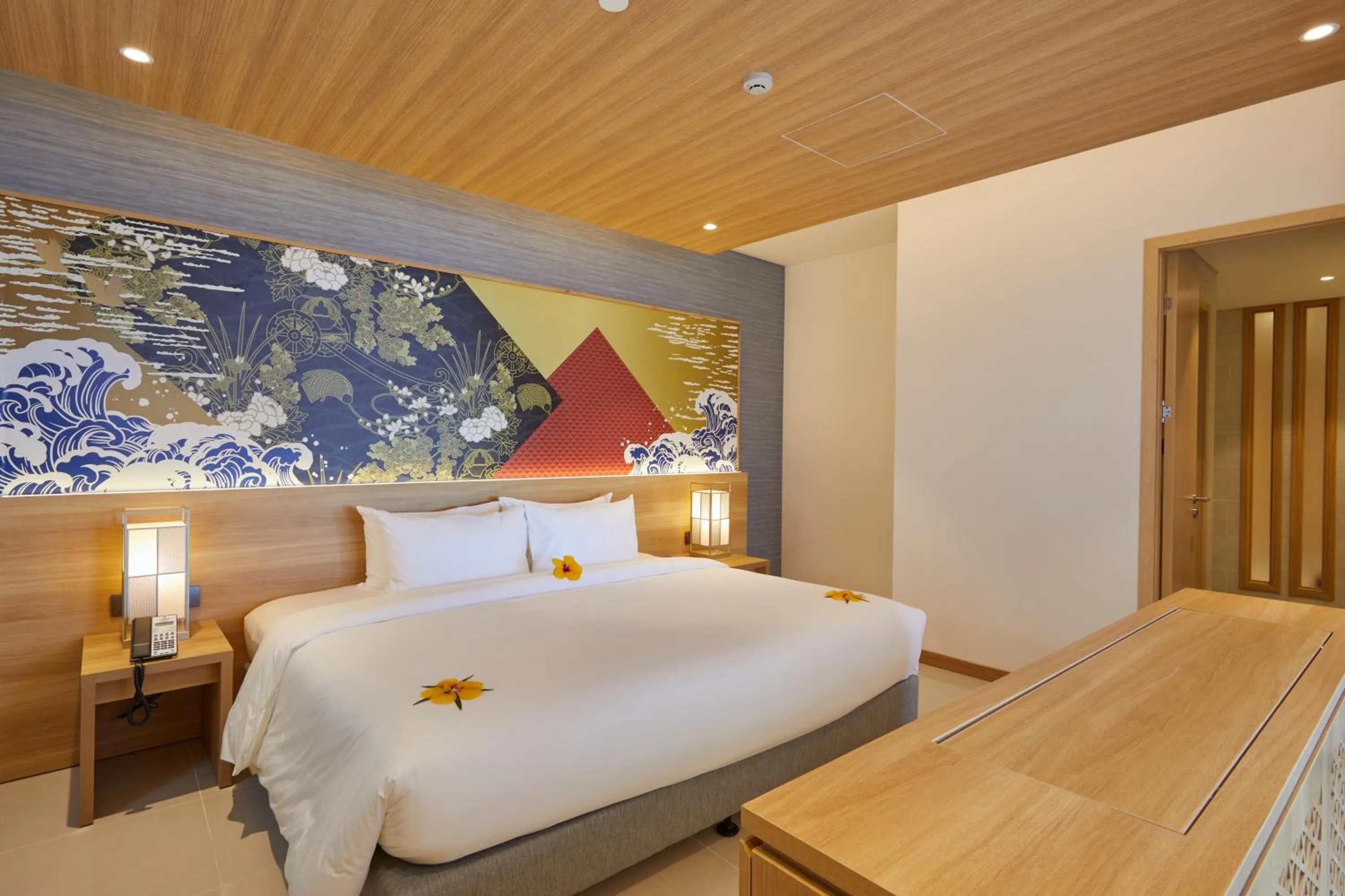 Bedroom, Bed in Da Nang - Mikazuki Japanese Resorts & Spa