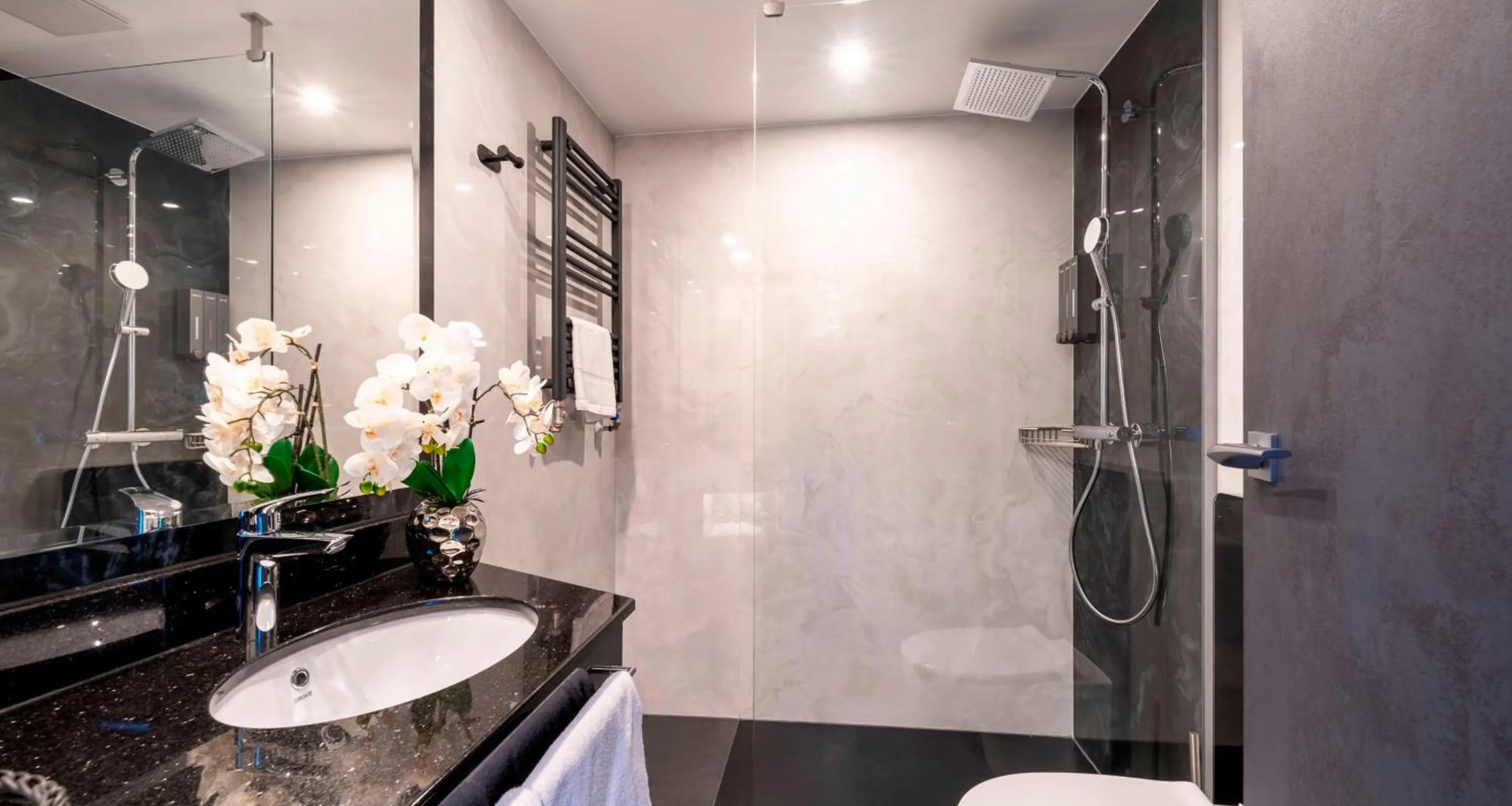 Bathroom in PLAZA Hotel Bruchsal