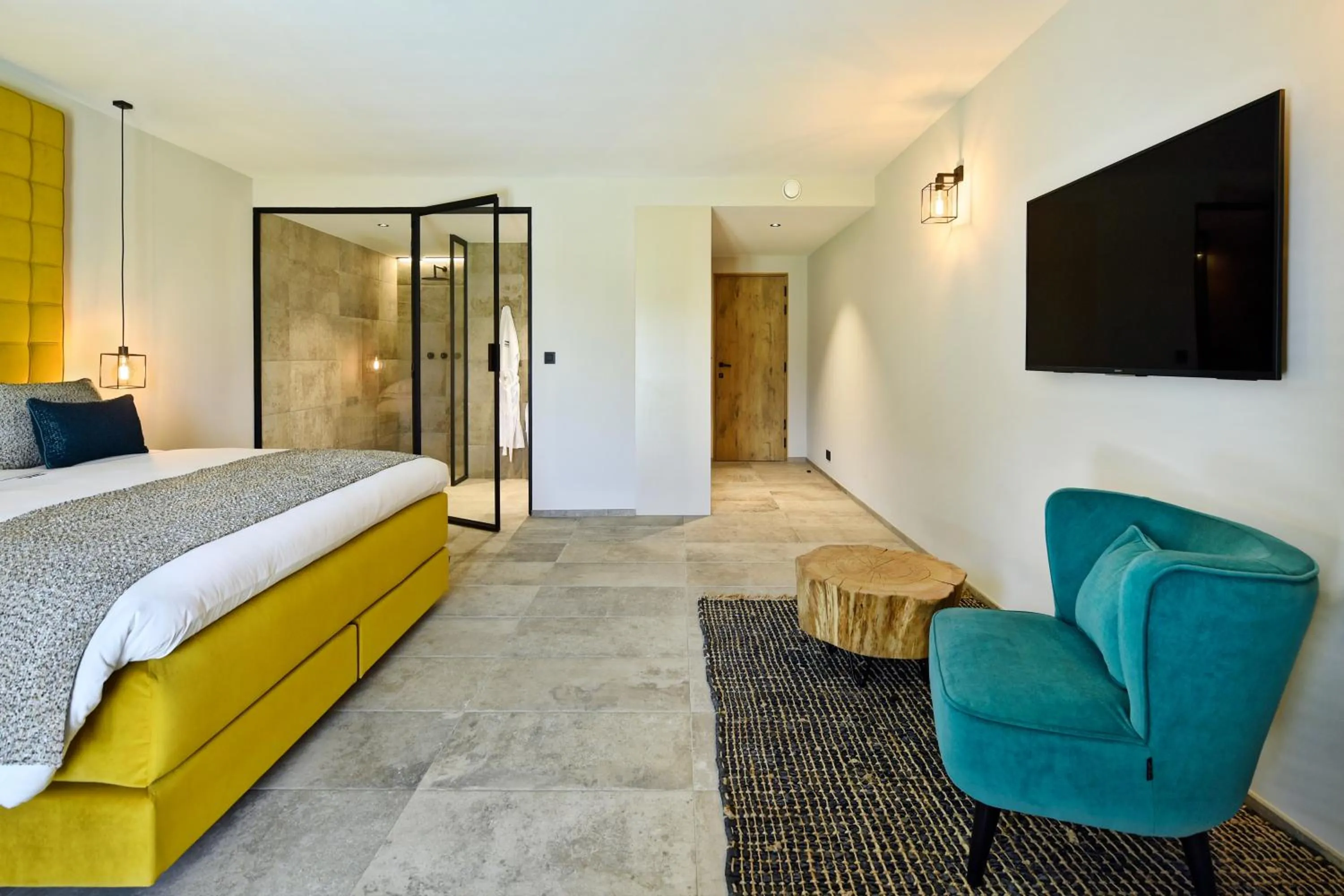 Bed in DURBUY SUITES