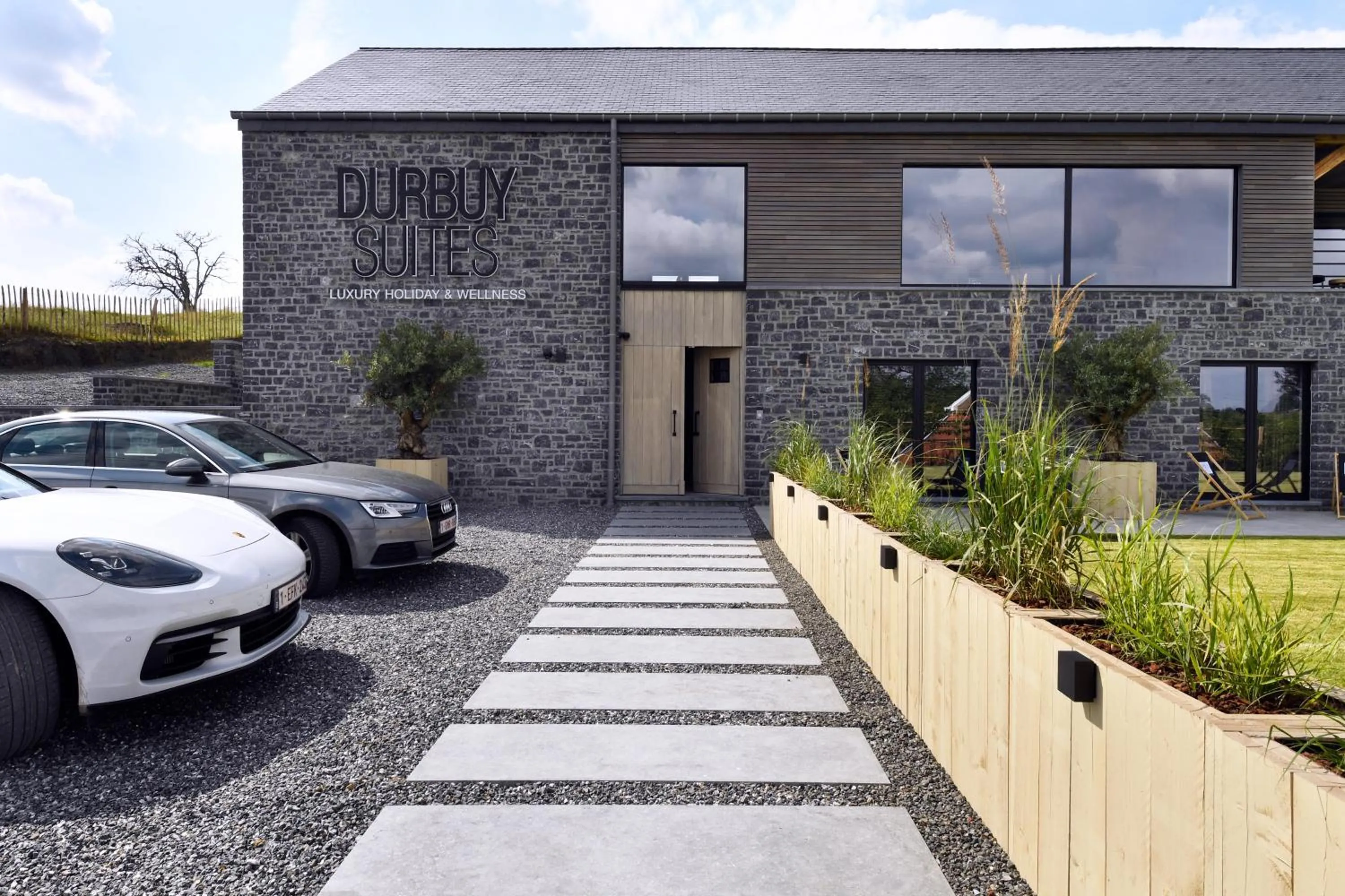 Facade/entrance in DURBUY SUITES