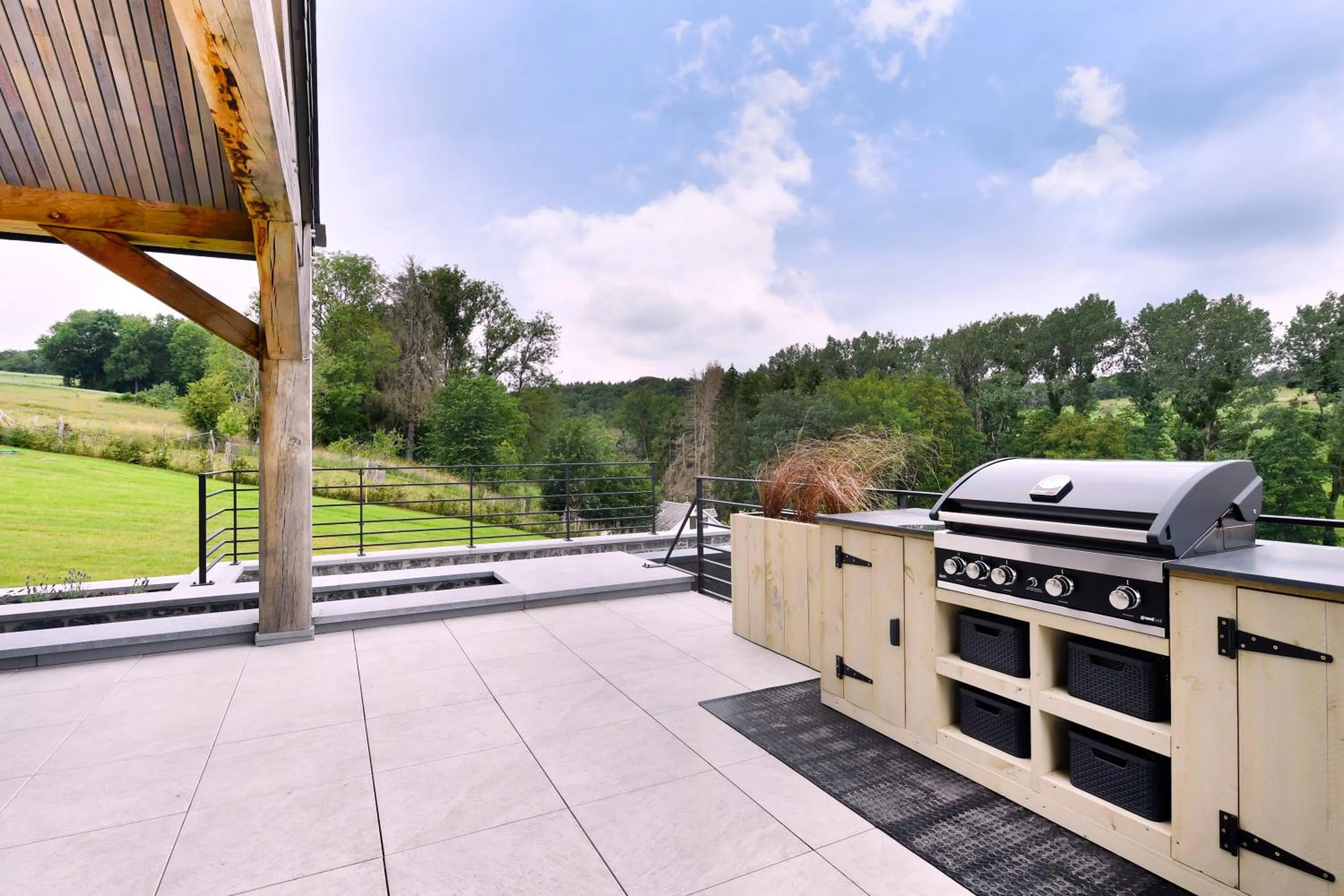 Balcony/Terrace in DURBUY SUITES