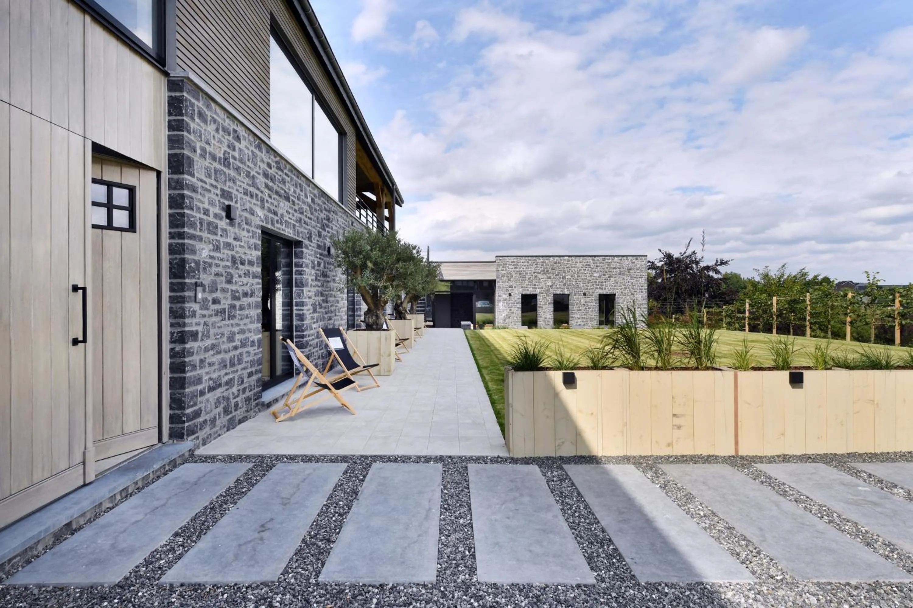 Facade/entrance in DURBUY SUITES