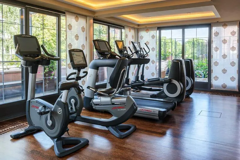 Fitness centre/facilities in Hotel Die Sonne Frankenberg