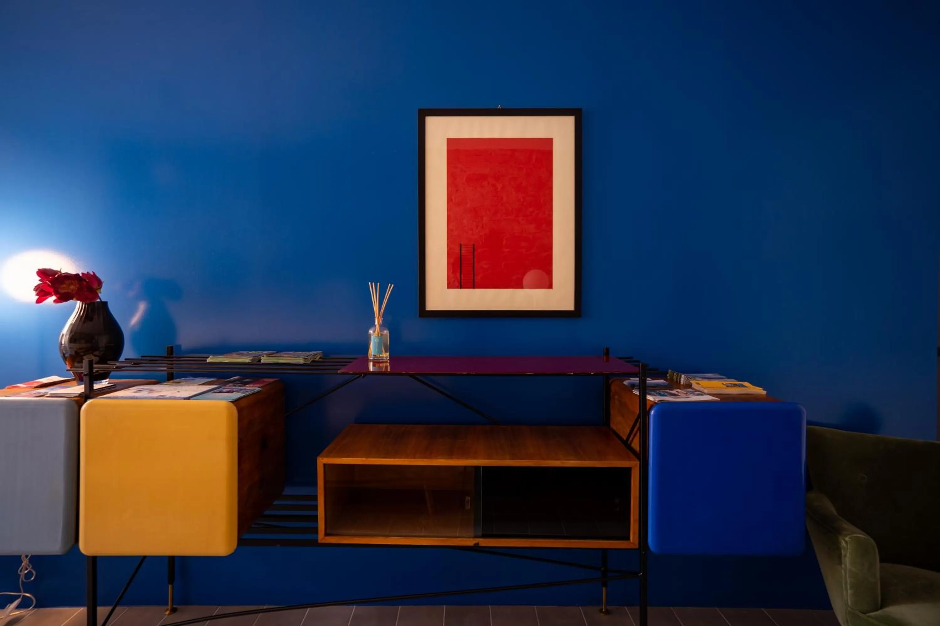 Communal lounge/ TV room in Borgo dei Saraceni - Flower Home