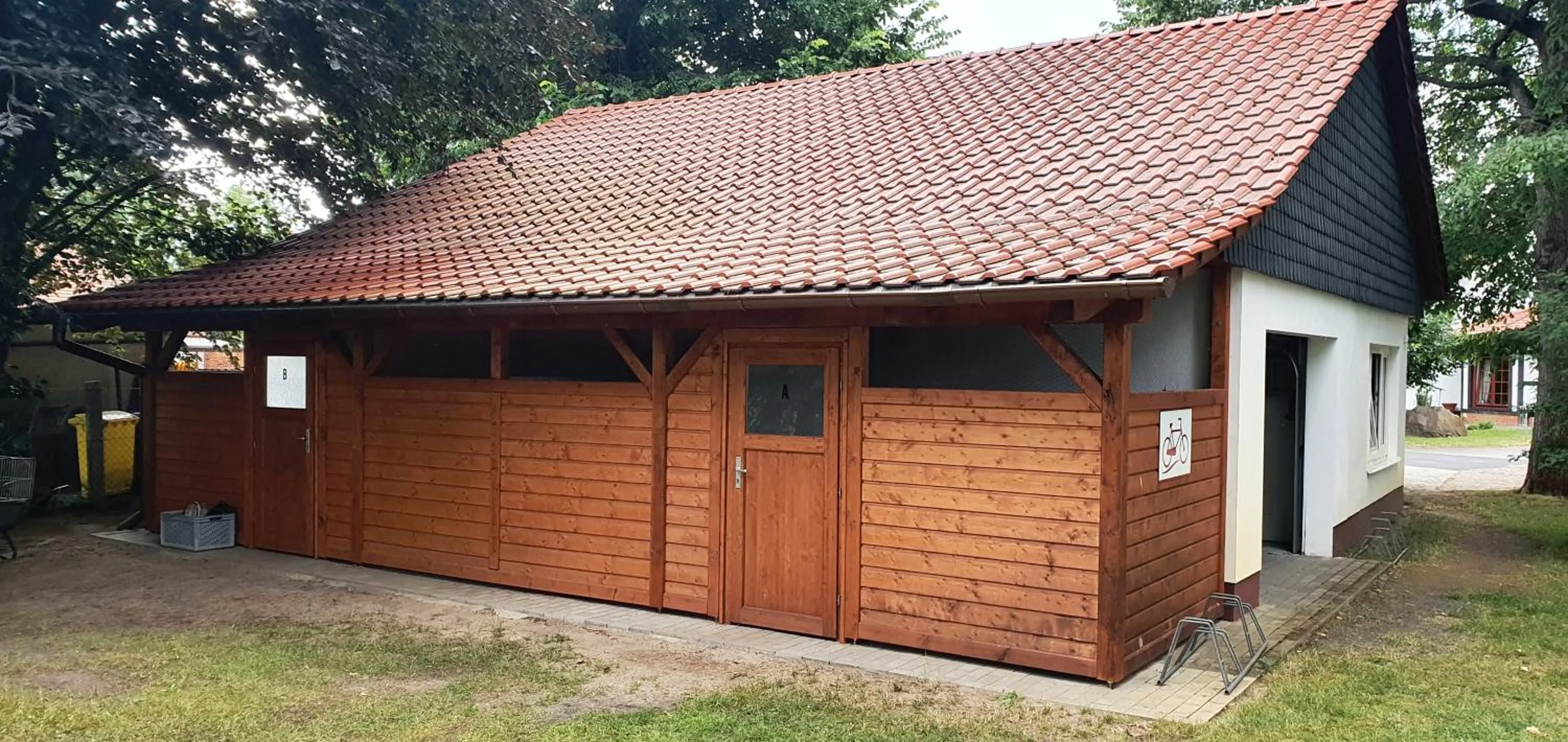 Property building in Hotel & Restaurant Lindengarten