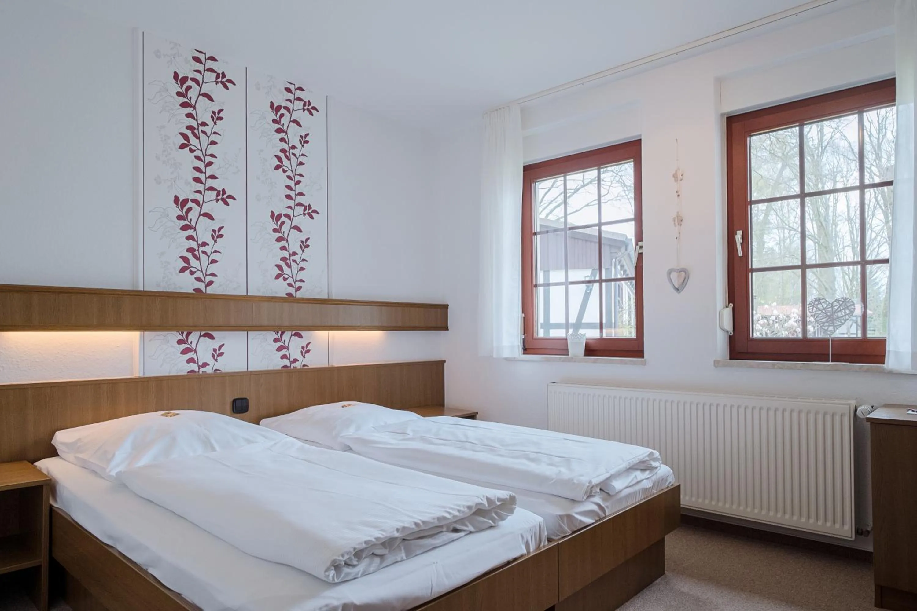 Bed in Hotel & Restaurant Lindengarten