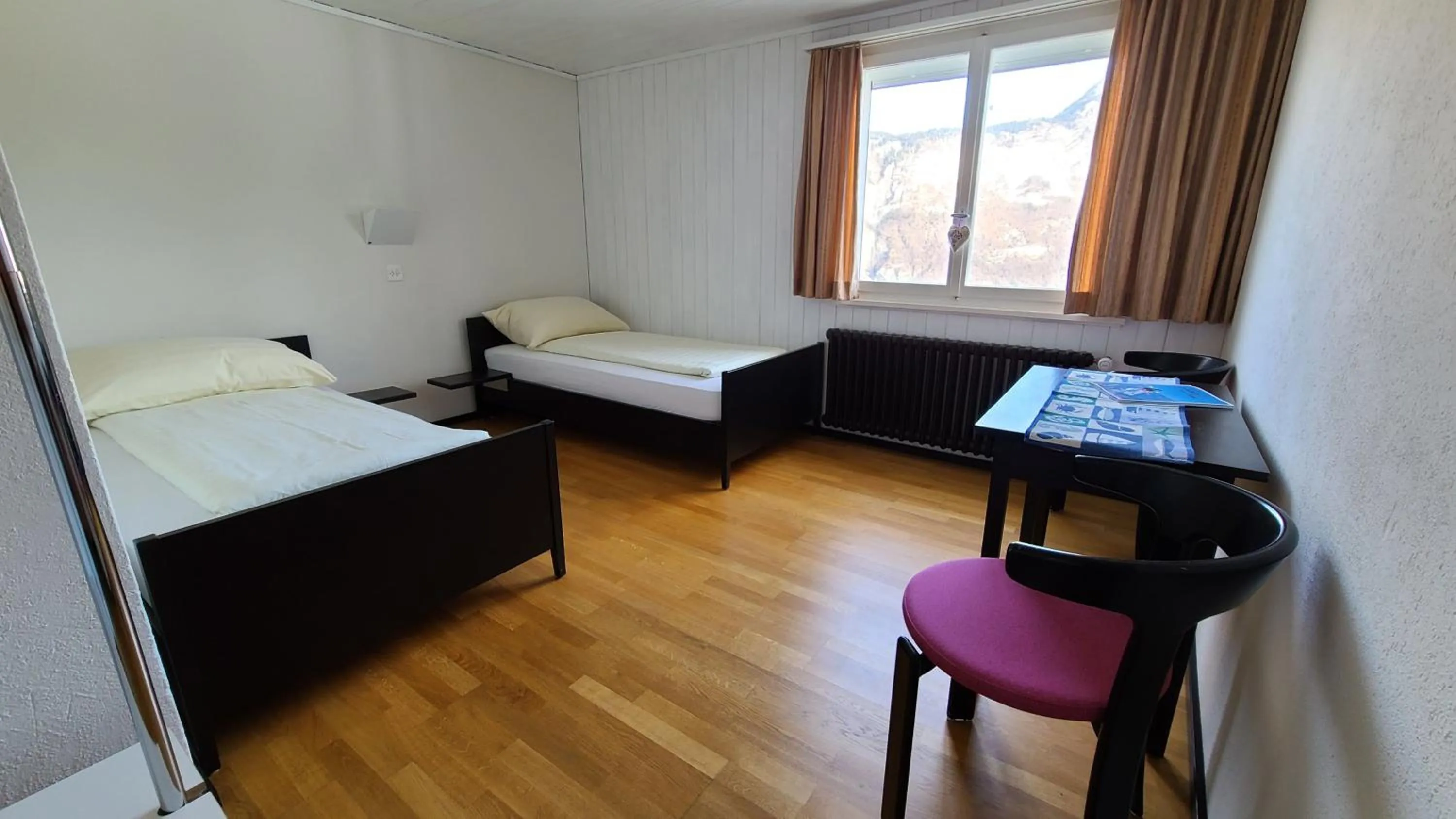 Bedroom, Bed in Hotel Cafe Seeblick