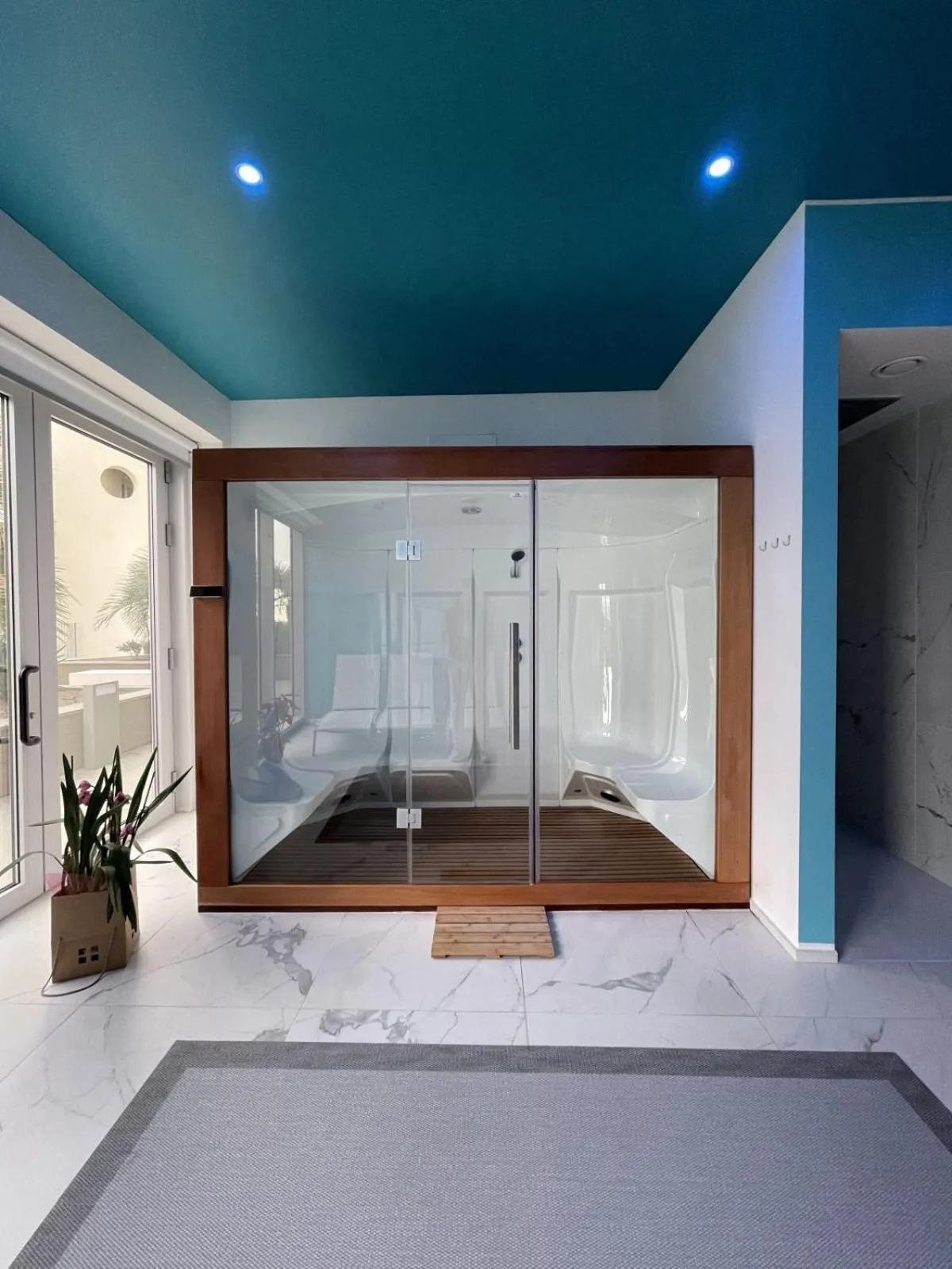 Sauna, Bed in Gli Scogli Luxury Residence Hotel