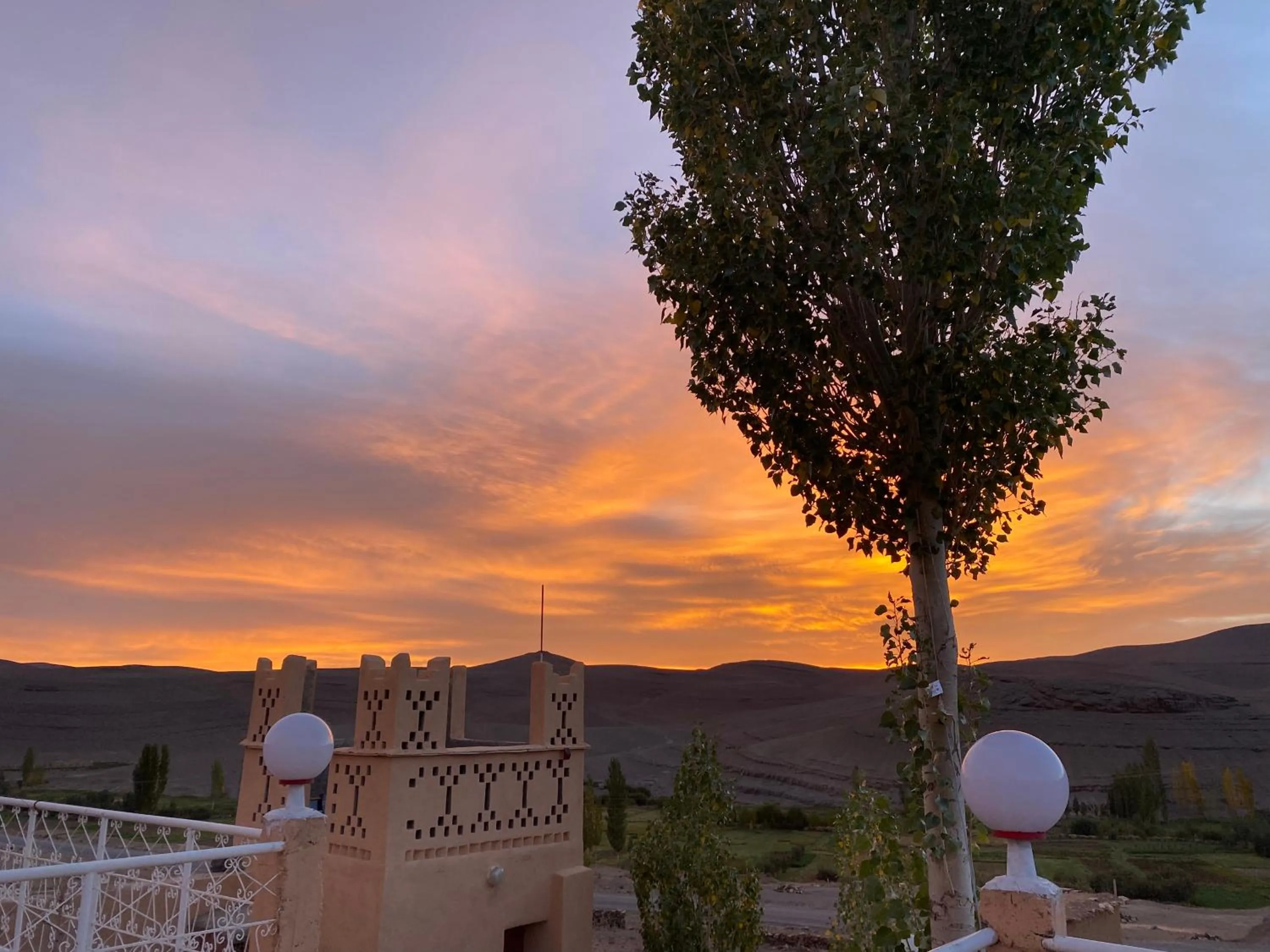 Garden in Auberge & Restaurant Agoudal