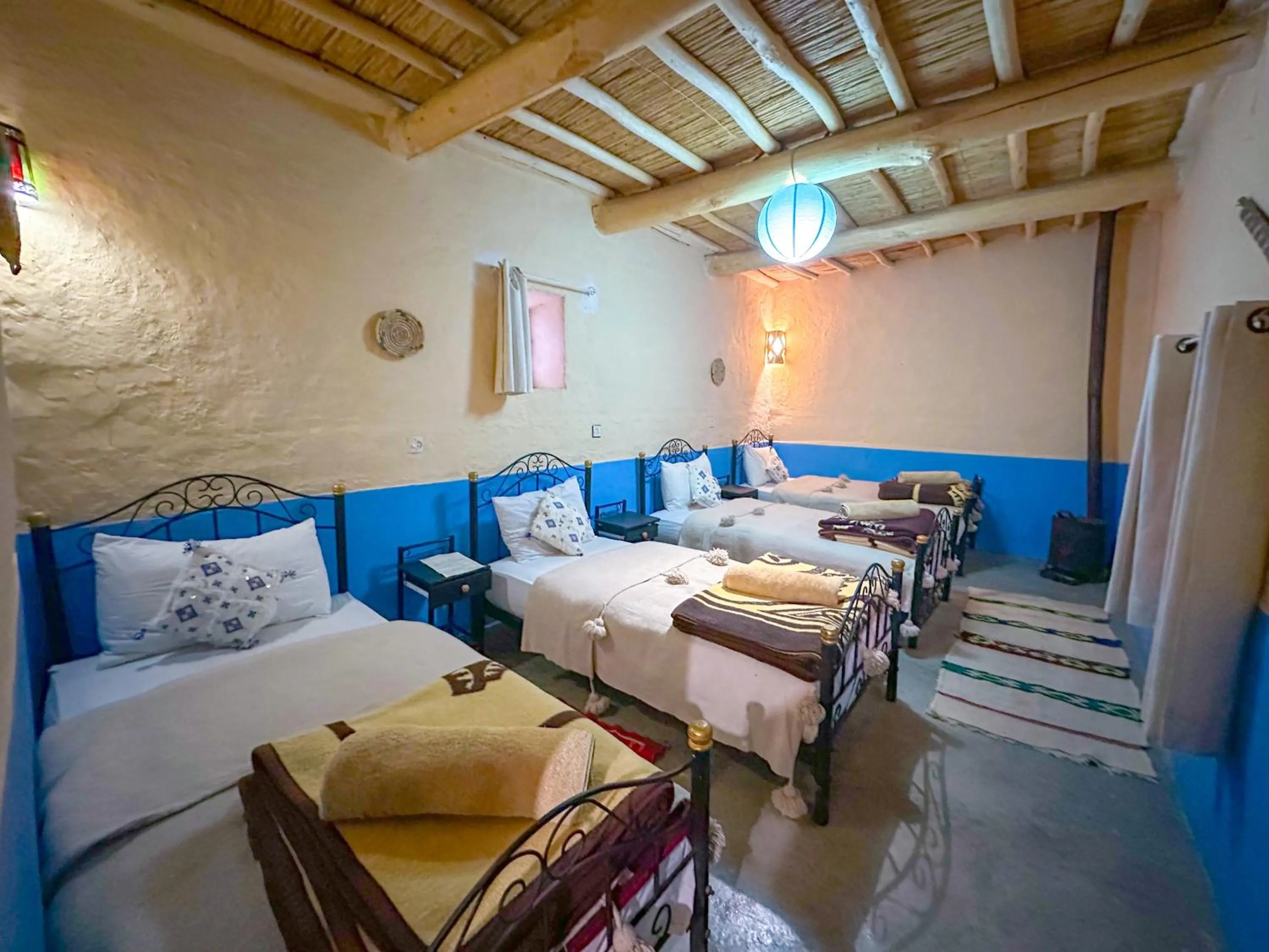 Bed in Auberge & Restaurant Agoudal