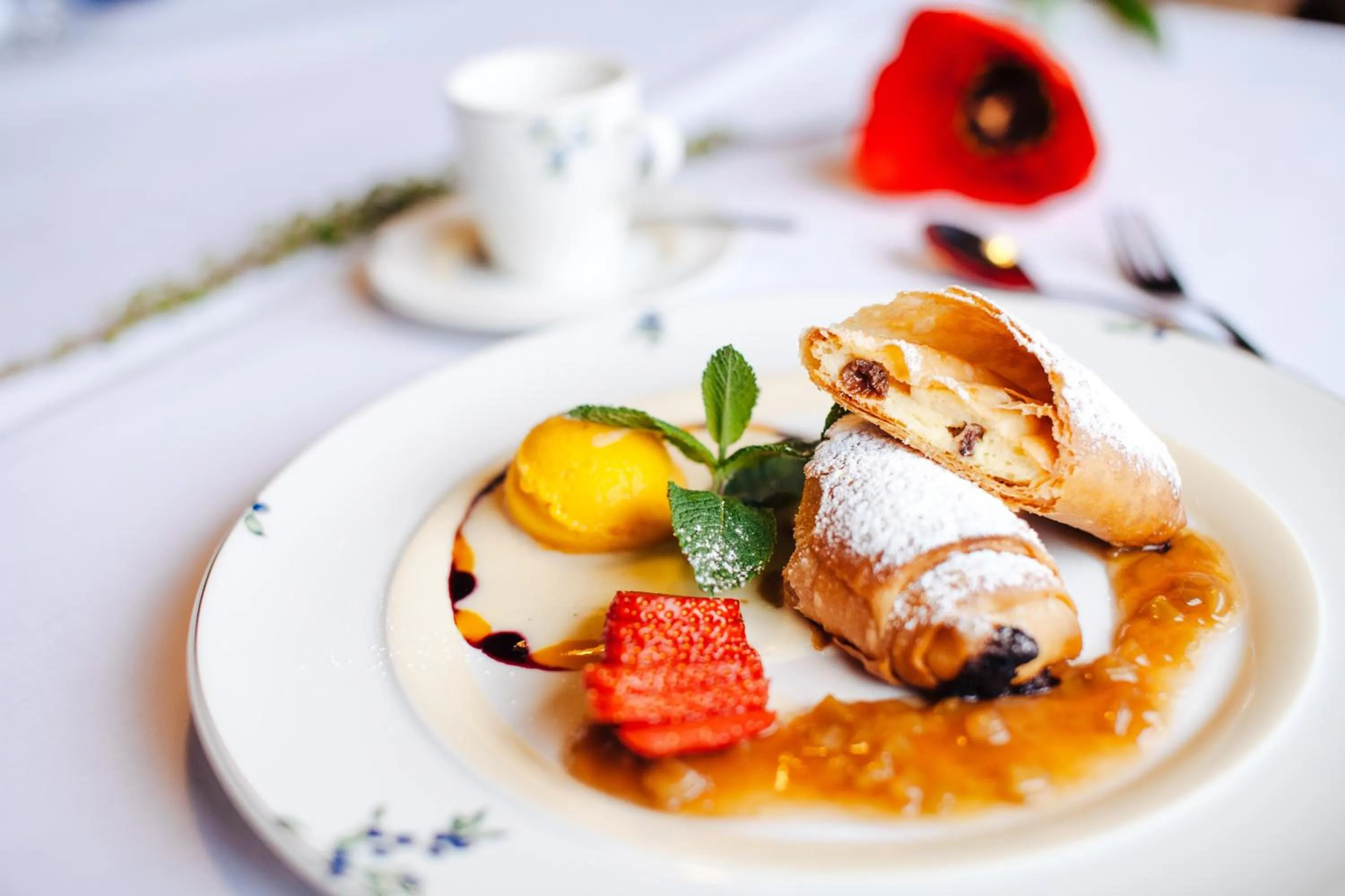 Restaurant/places to eat in Hotel Adler Bärental