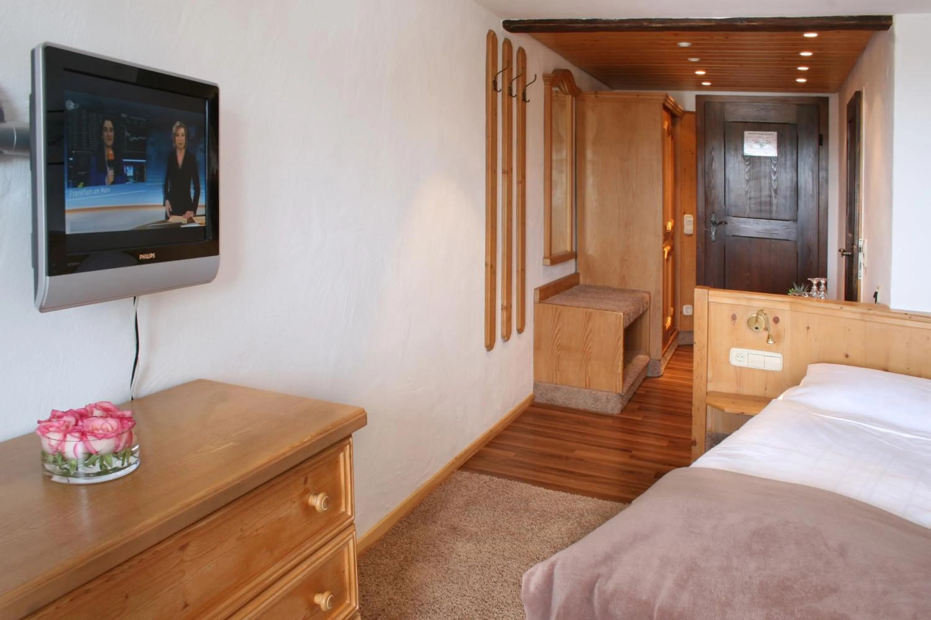 Photo of the whole room, Bed in Hotel Adler Bärental