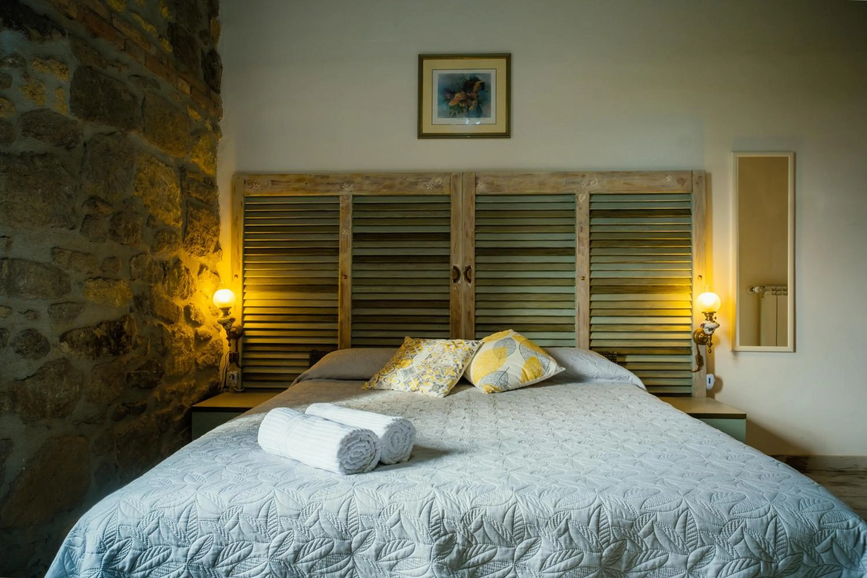 Bedroom, Bed in Locanda Villa Naumanni