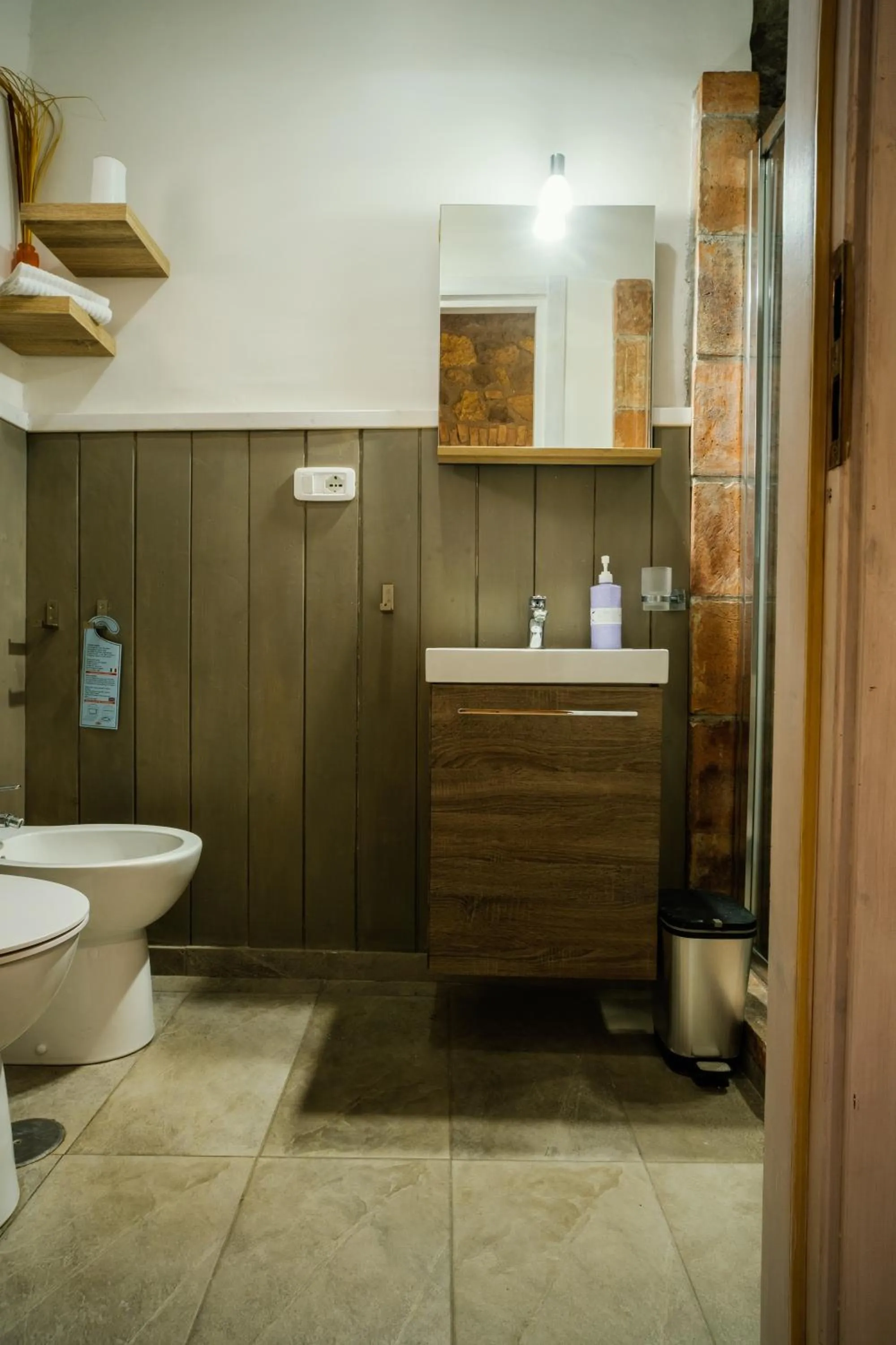 Bathroom in Locanda Villa Naumanni