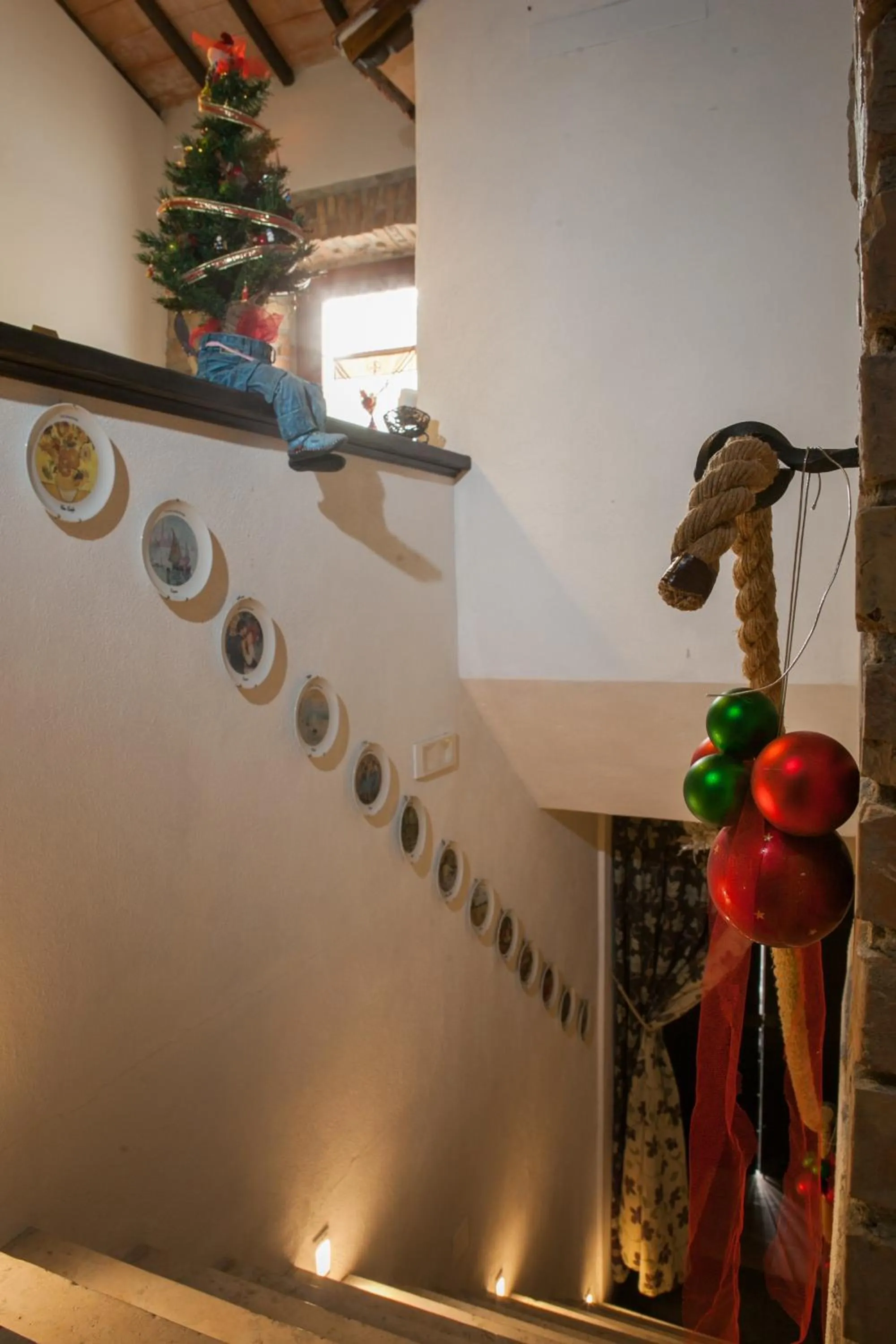 Decorative detail in Locanda Villa Naumanni