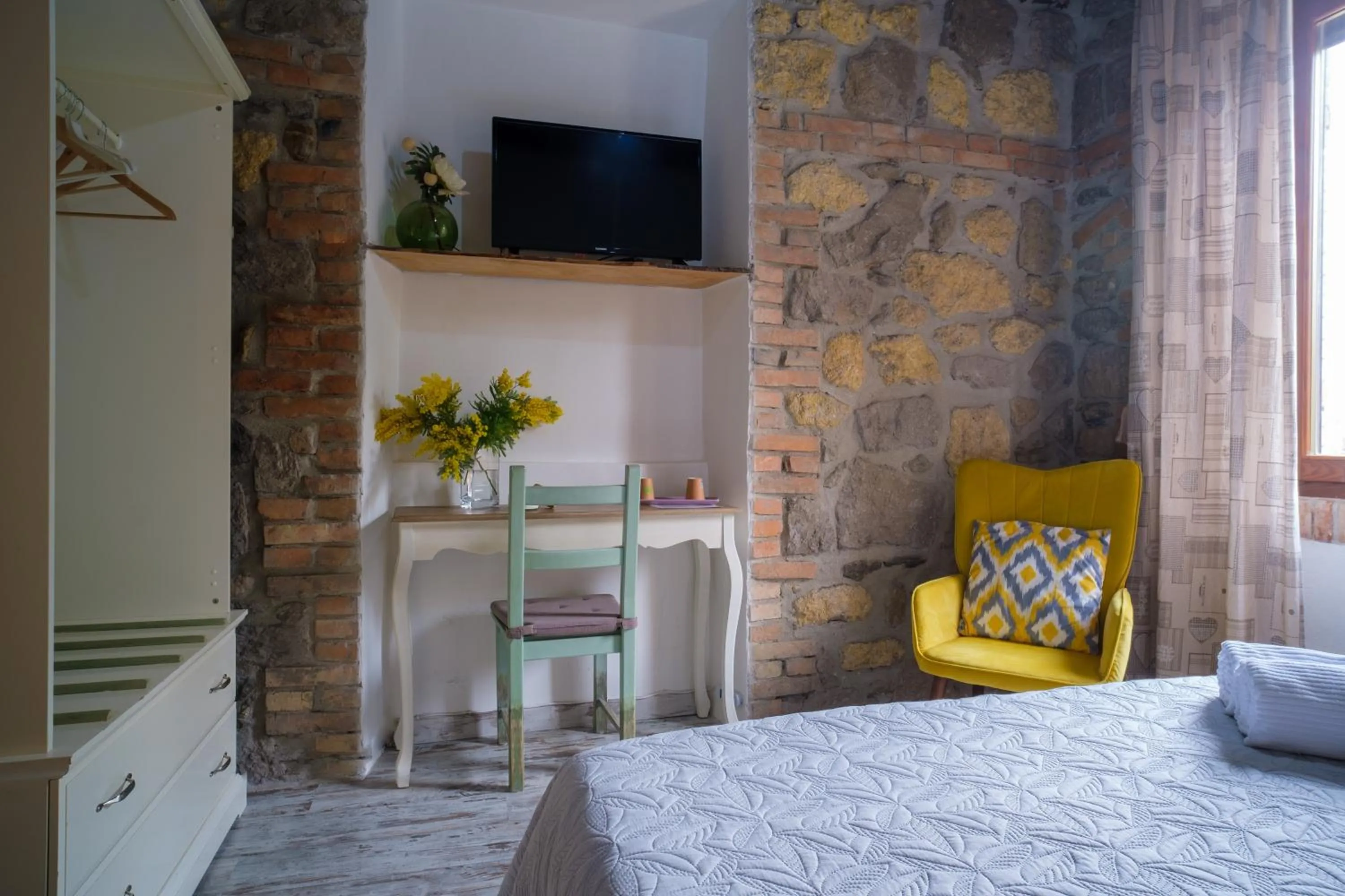 Bedroom, Bed in Locanda Villa Naumanni