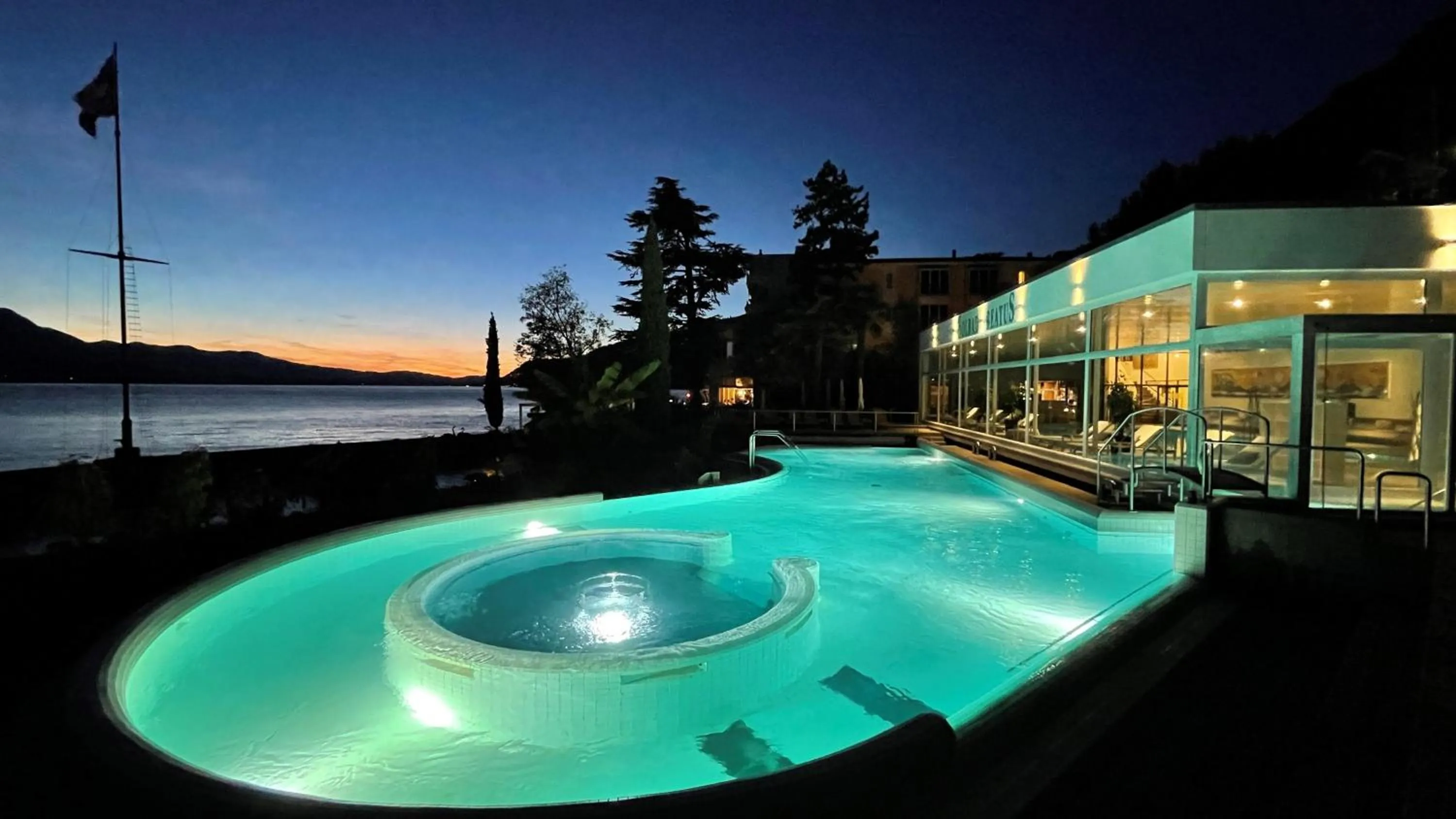 Pool view in BEATUS Wellness- & Spa-Hotel