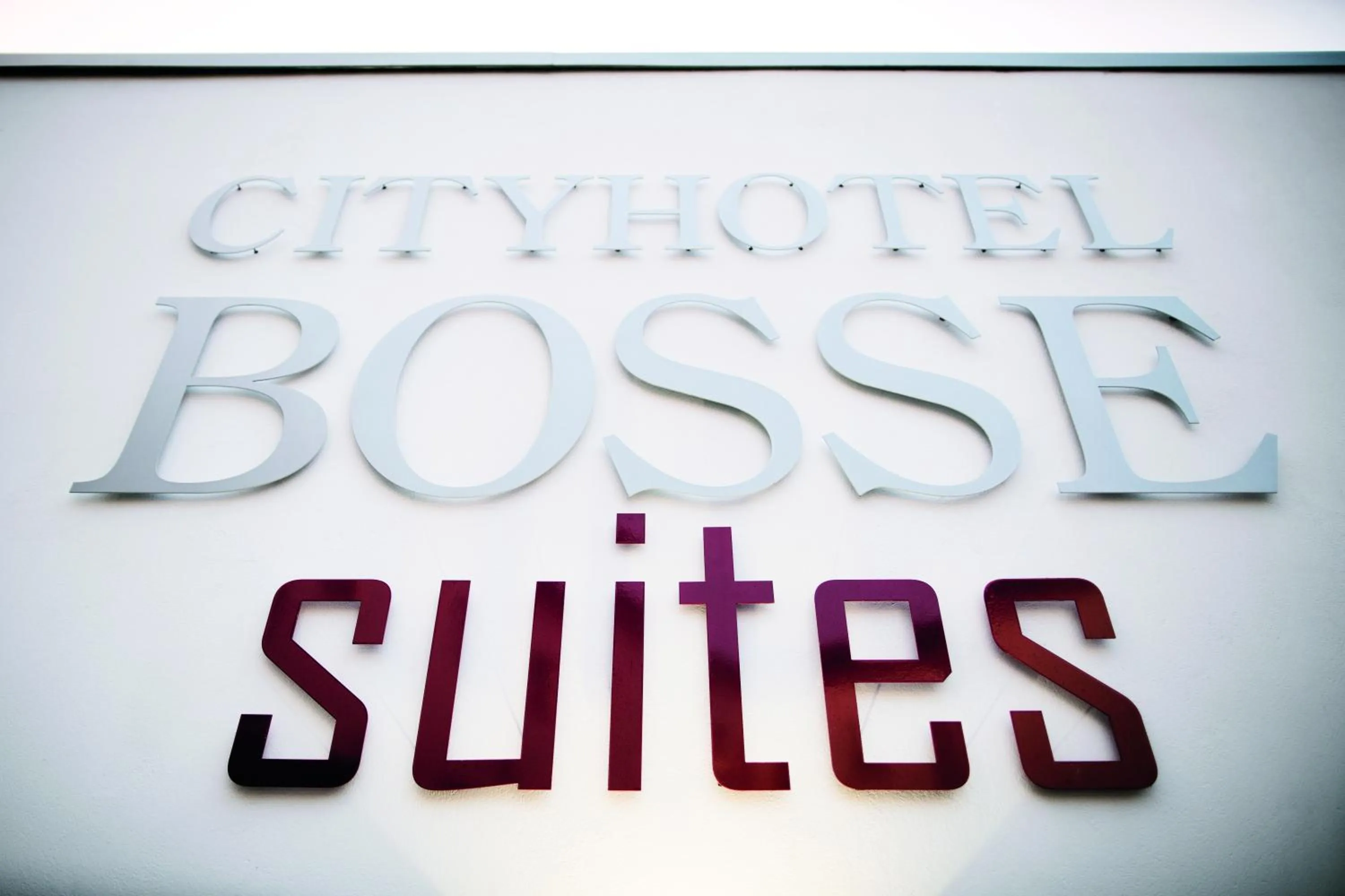 Property logo or sign in City Hotel Bosse