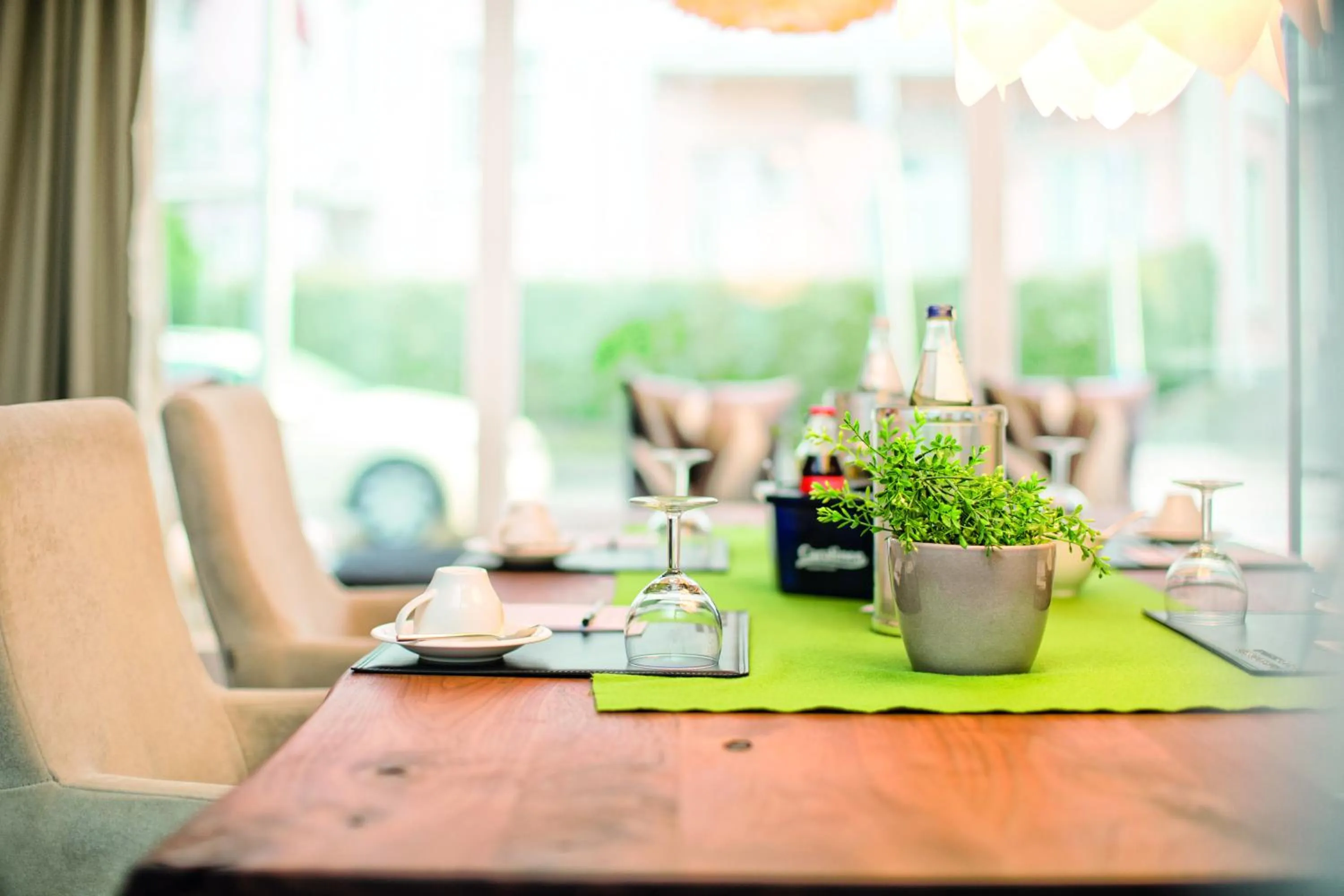 Decorative detail in City Hotel Bosse