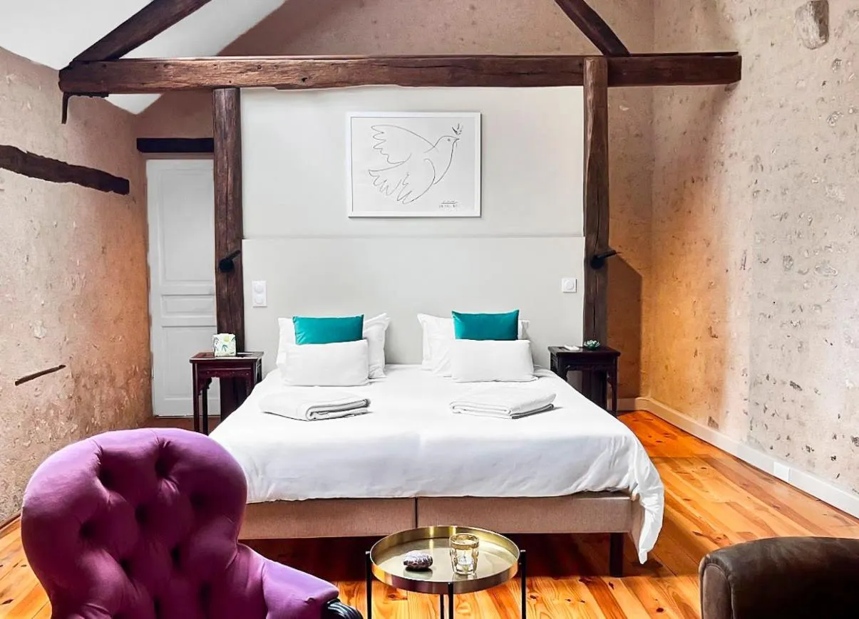 Bed in L'eau Vive demeure de charme