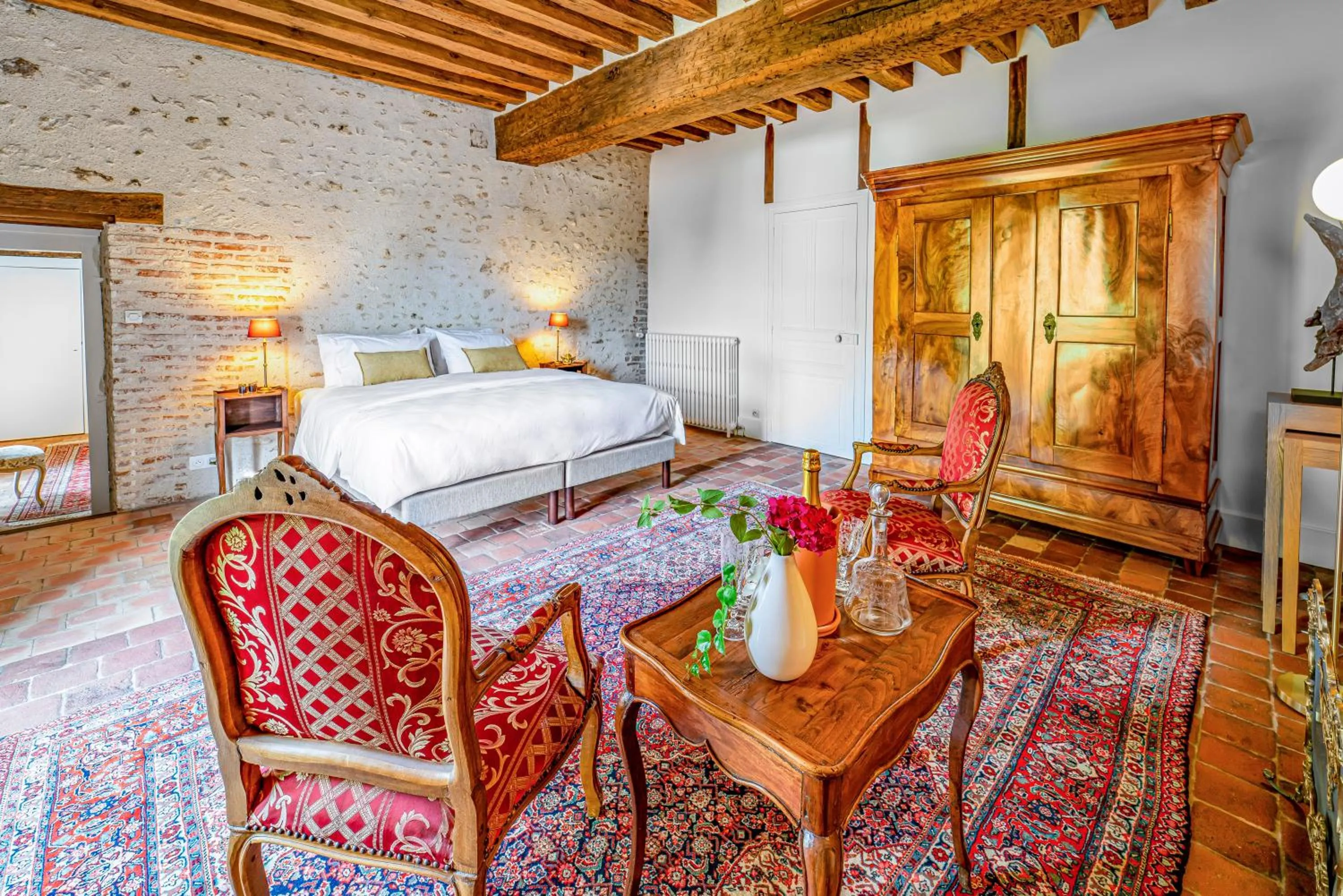 Bed in L'eau Vive demeure de charme