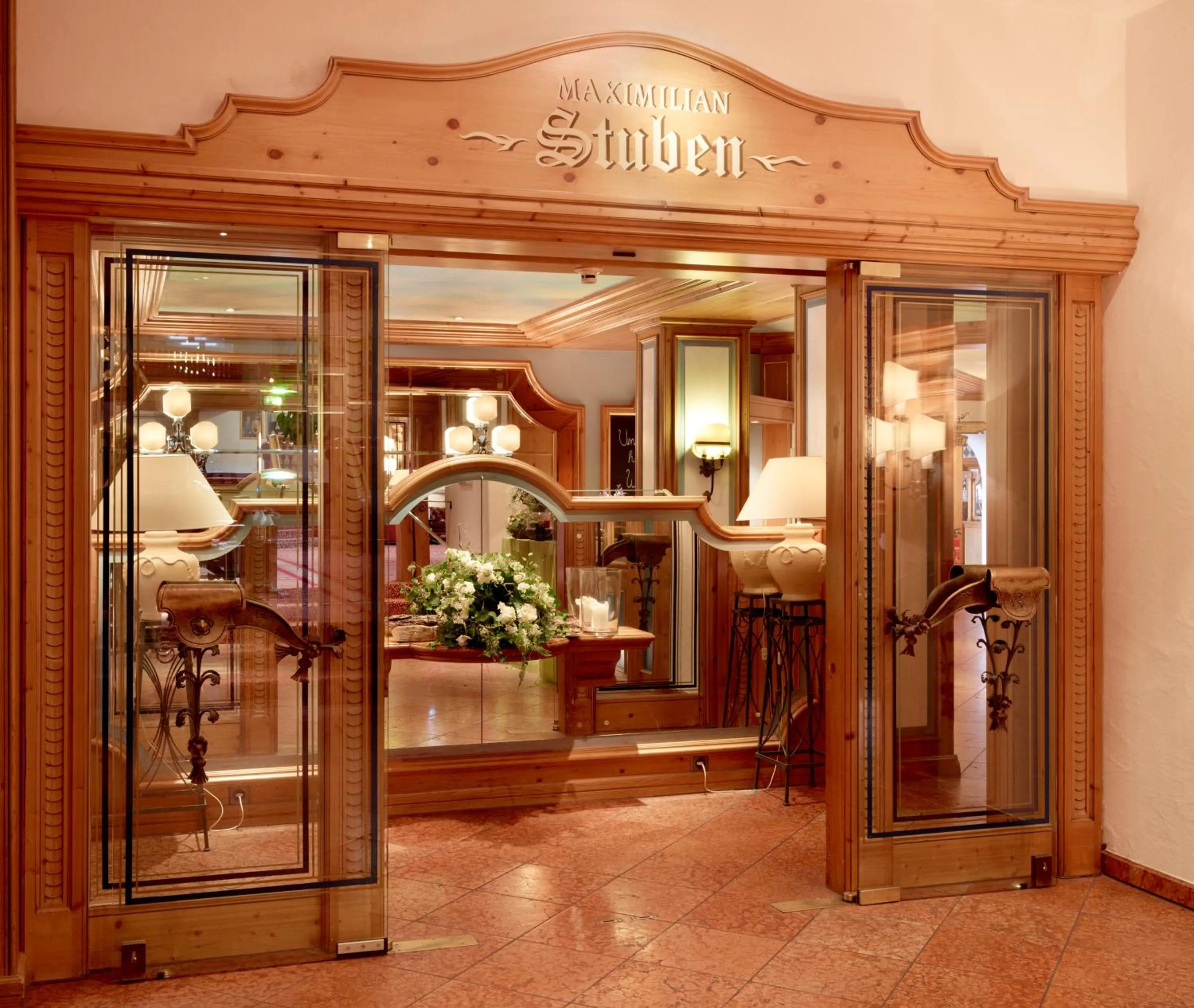 Facade/entrance in Hotel Maximilian