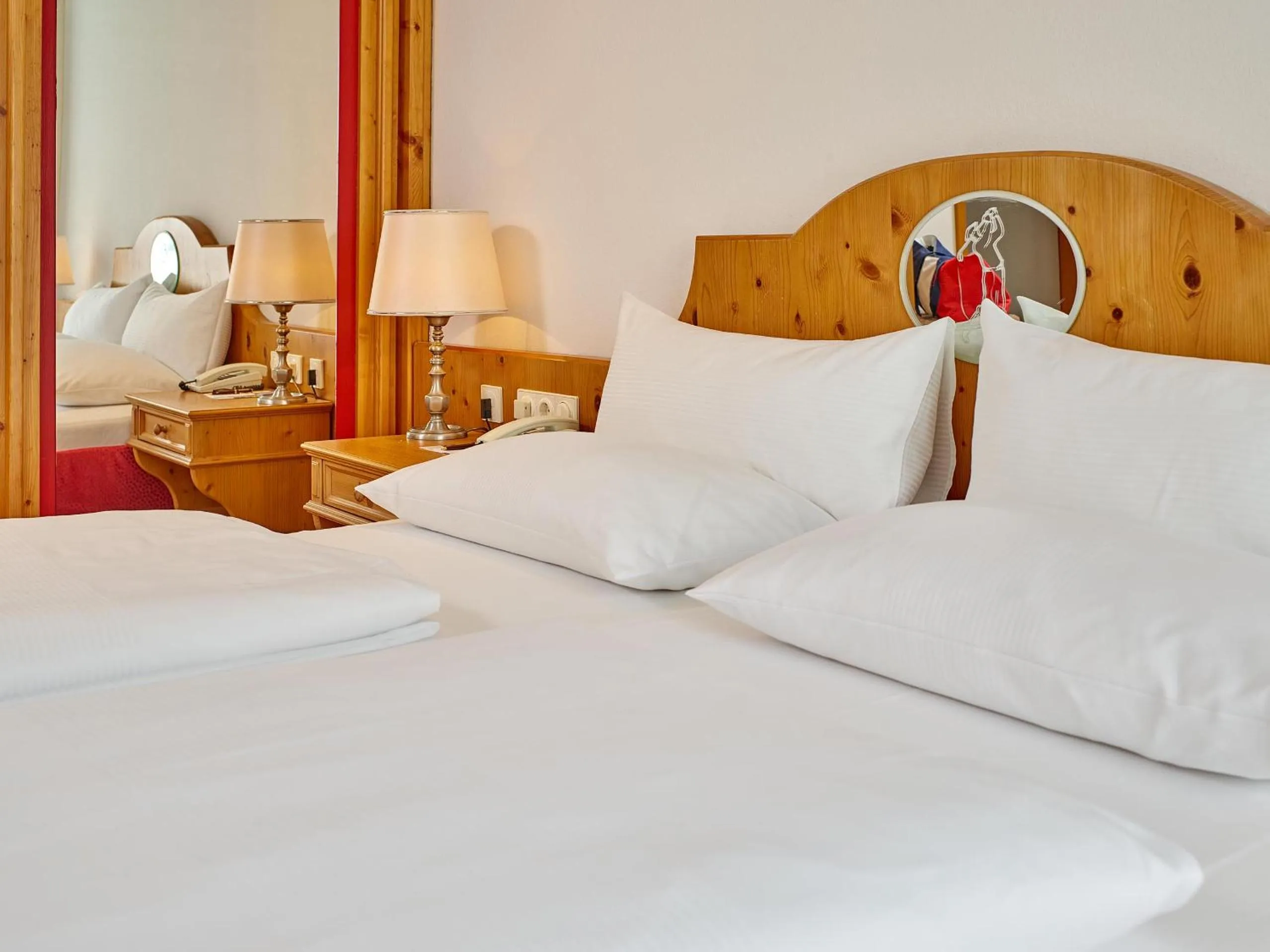 Bed in MAXIMILIAN Grand Hotel