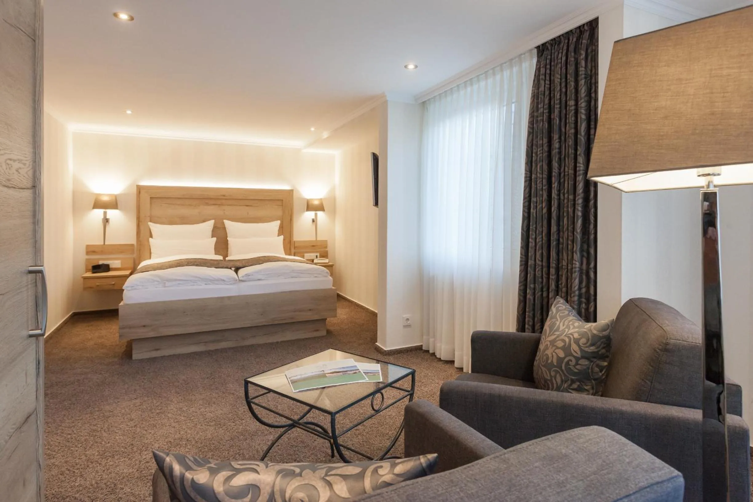 Photo of the whole room, Bed in Hotel Garni Fürst von Waldeck