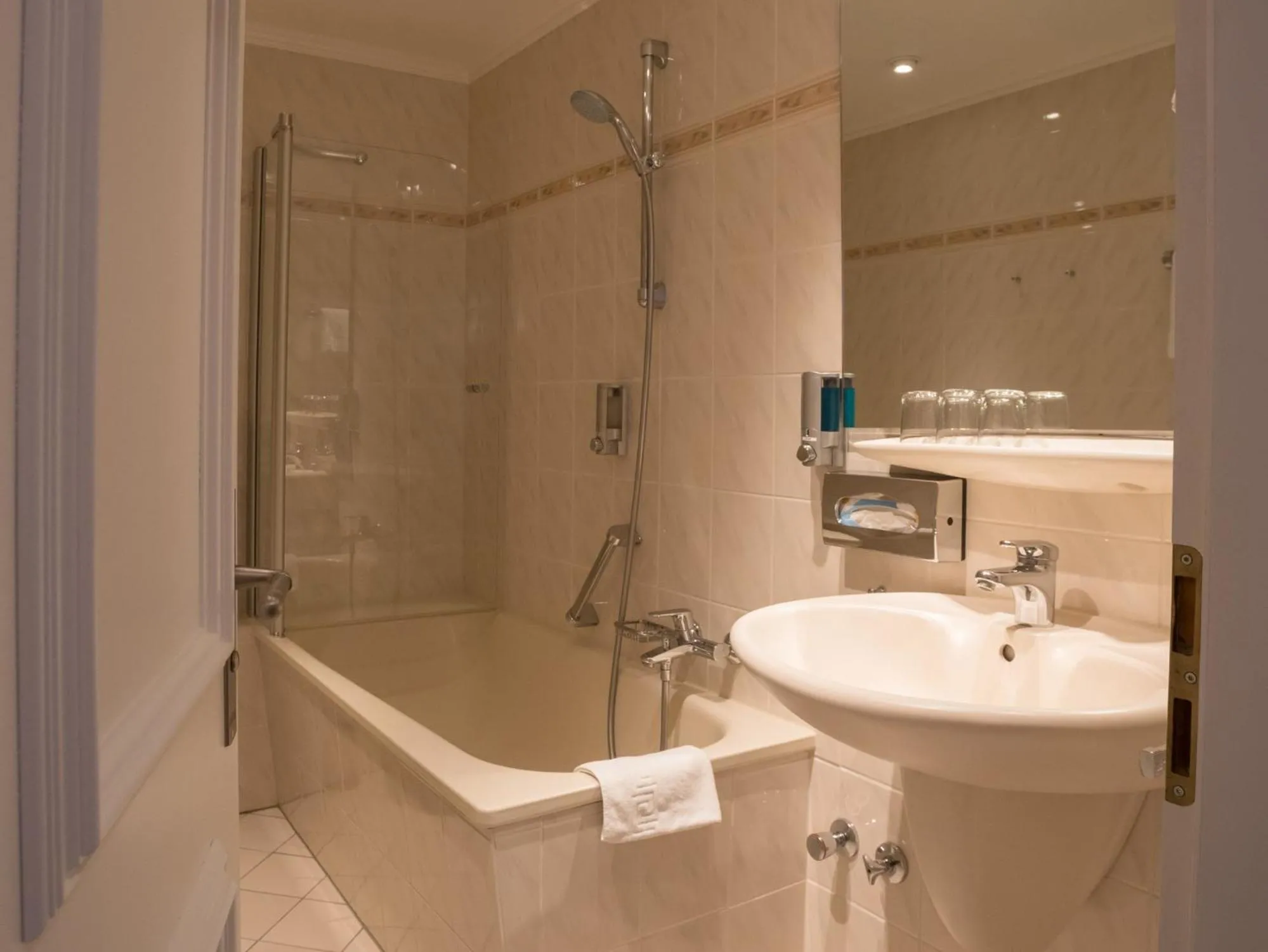 Bathroom in Hotel Garni Fürst von Waldeck