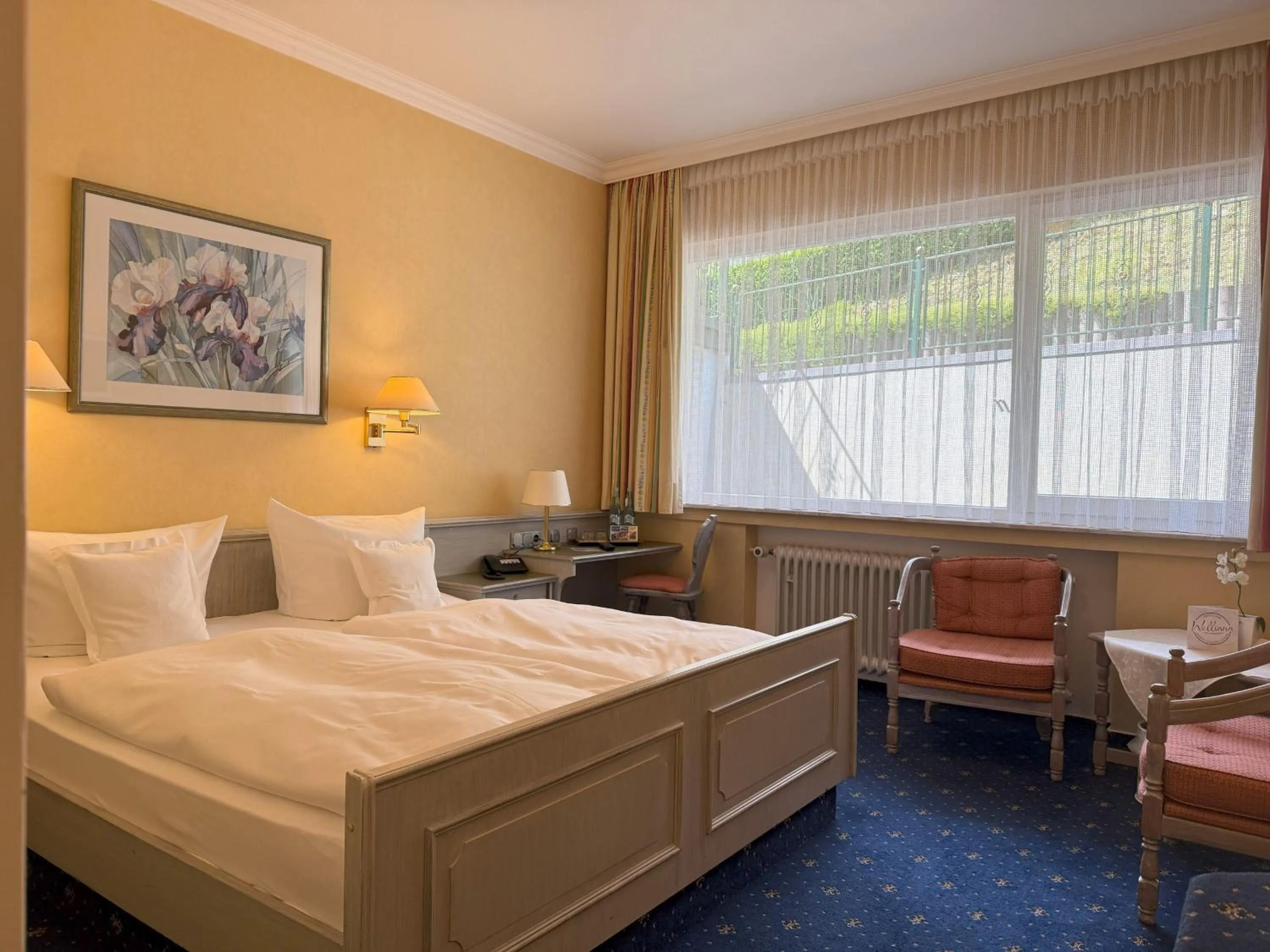 Bedroom, Bed in Hotel Garni Fürst von Waldeck