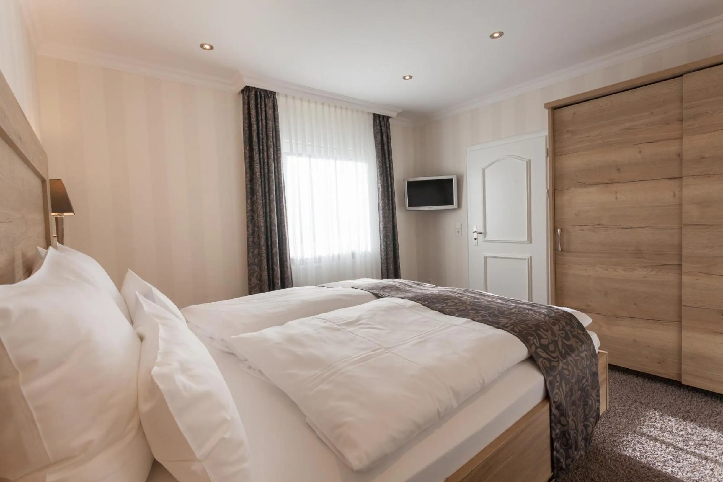 Bed in Hotel Garni Fürst von Waldeck