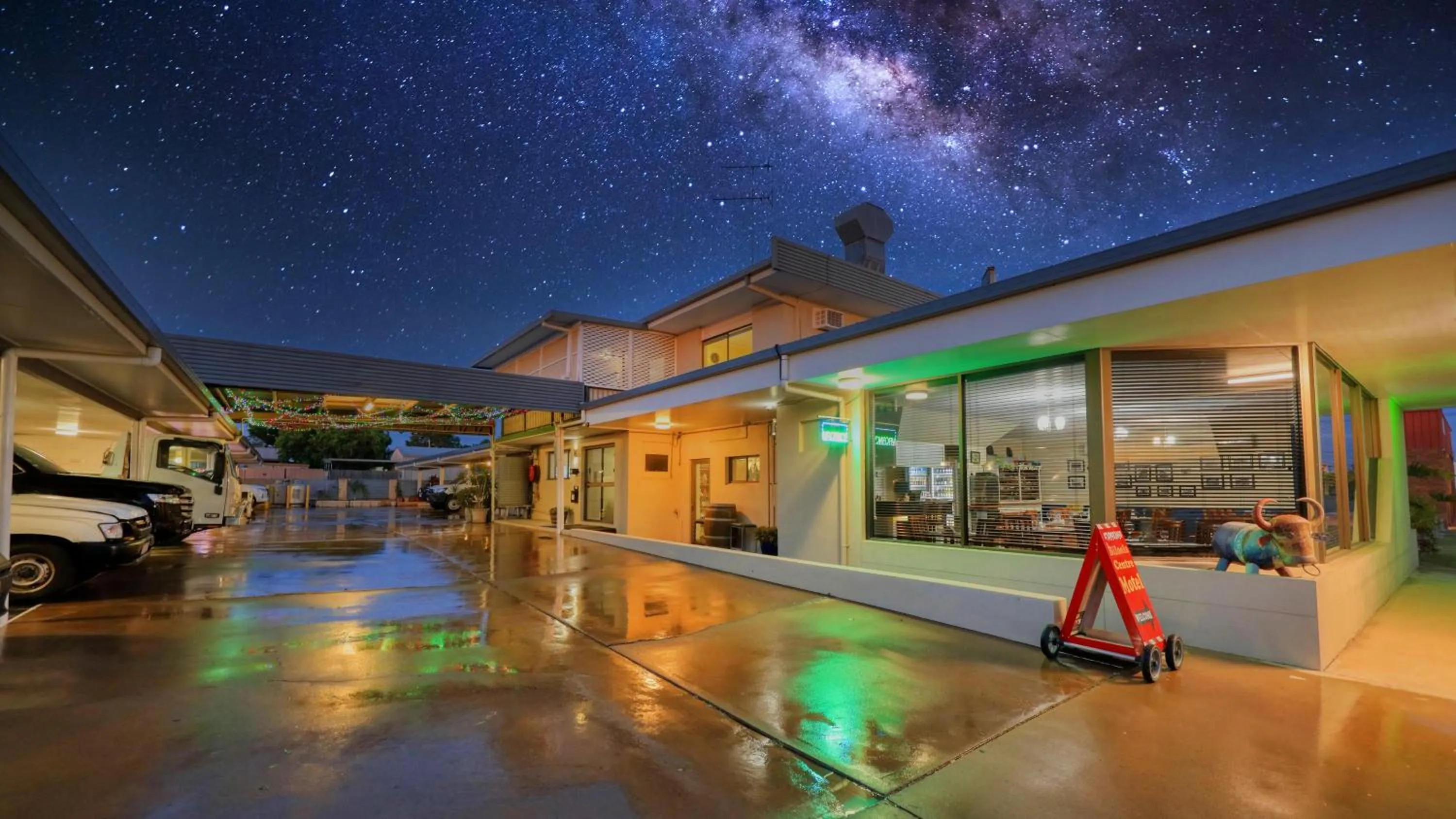 Parking in Biloela Centre Motel & Grevillea Steakhouse & Bar