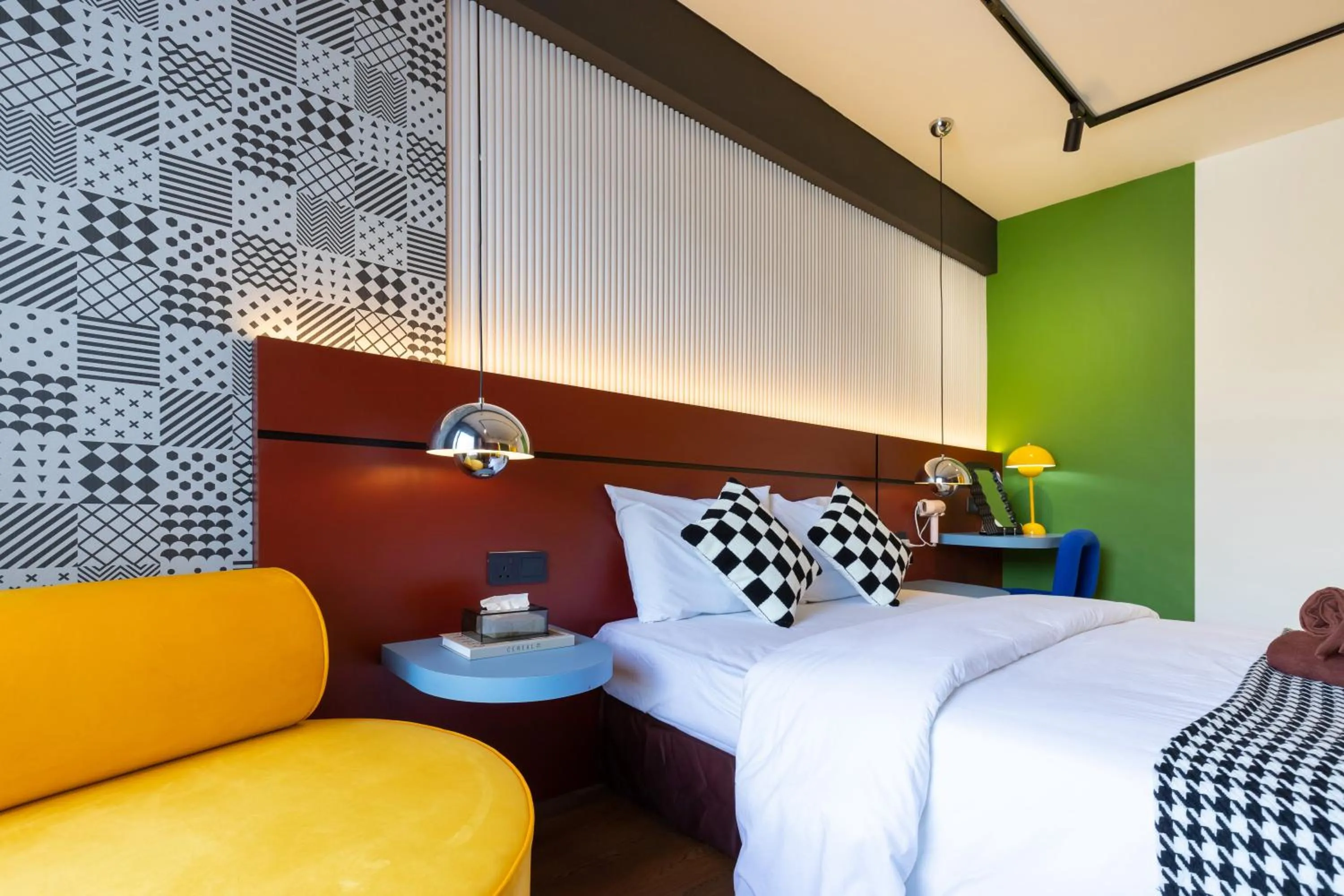 Bed in Parkland Suites