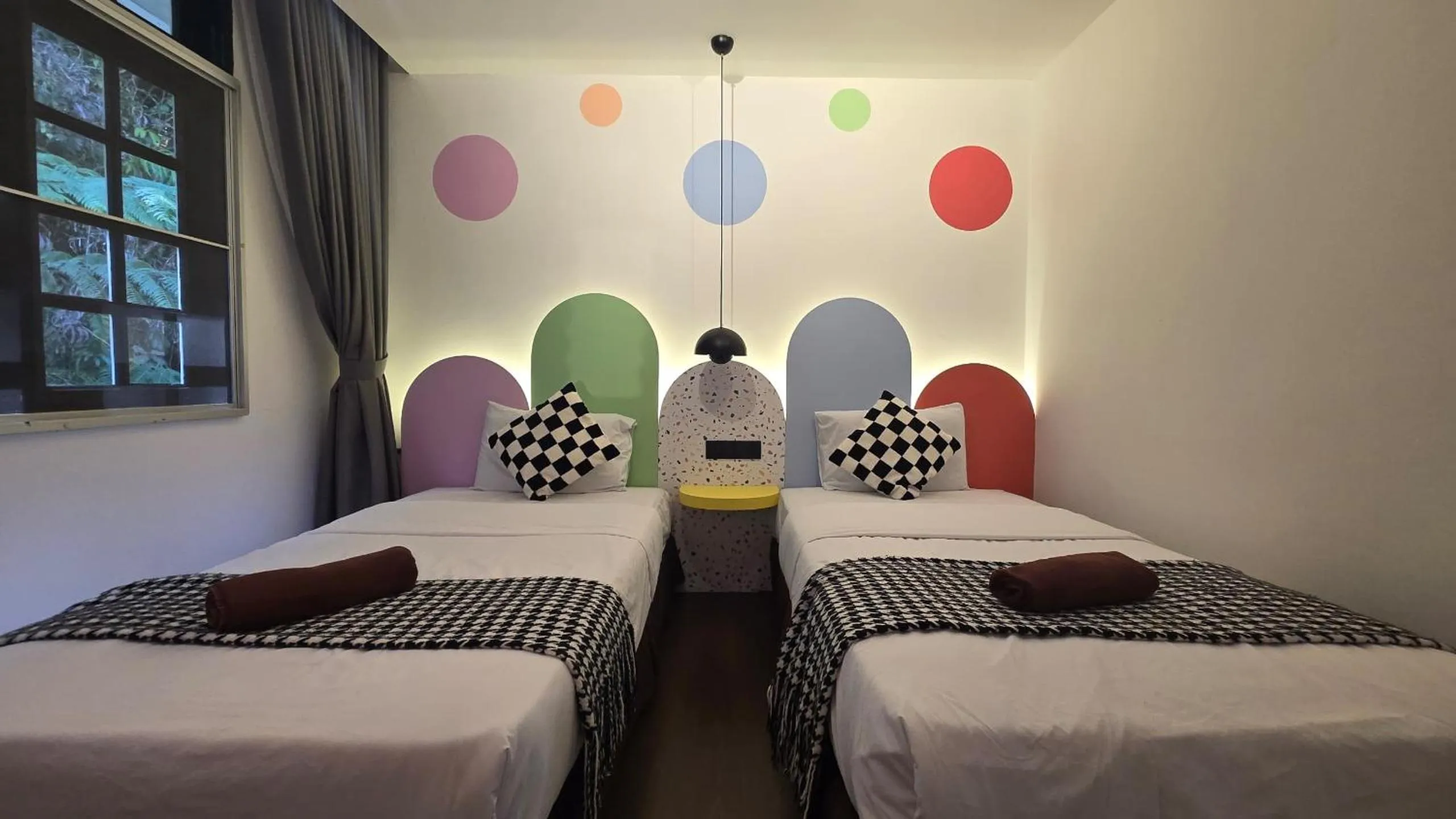 Bed in Parkland Suites