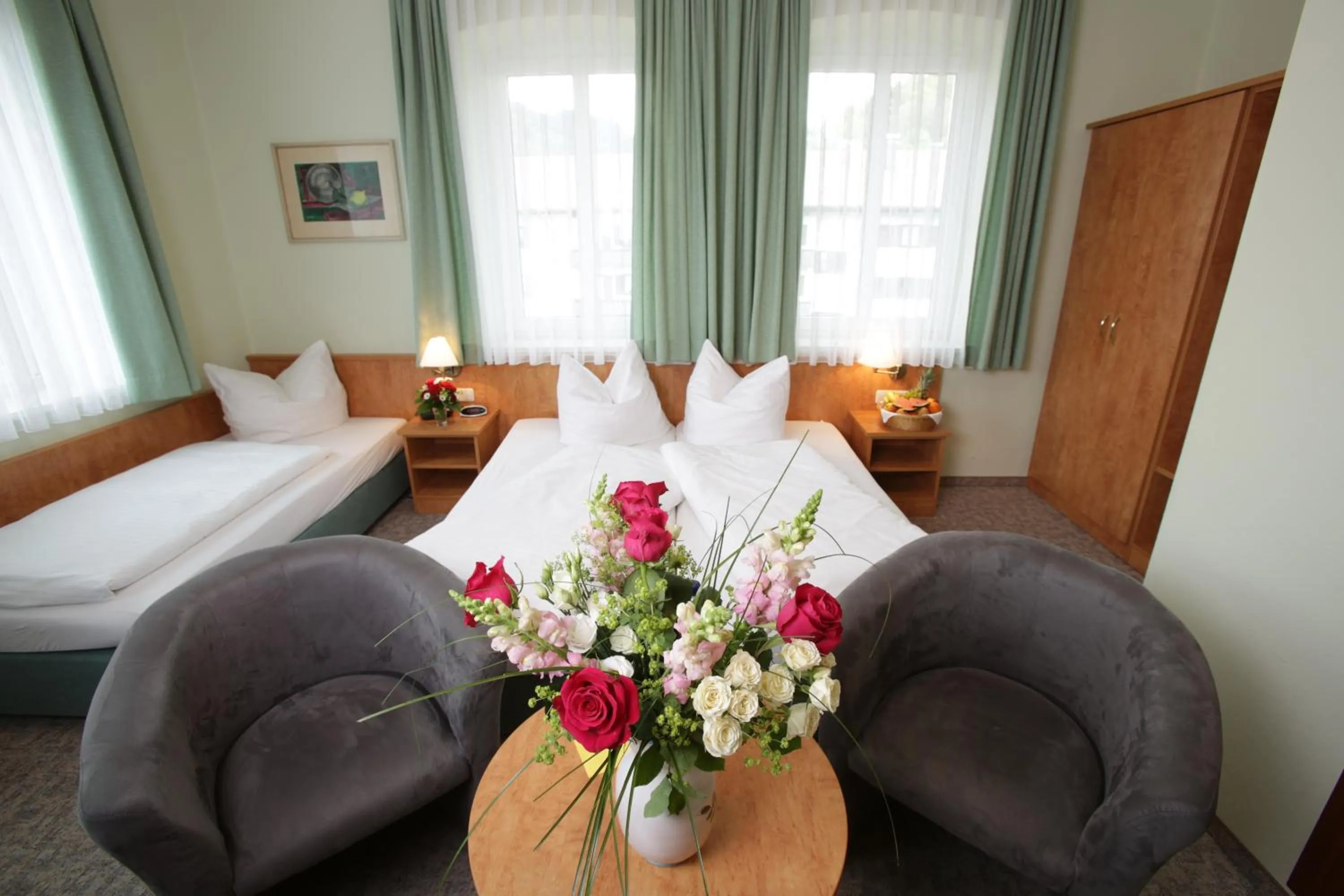 Bedroom, Bed in Gasthof Prinzregent Superior