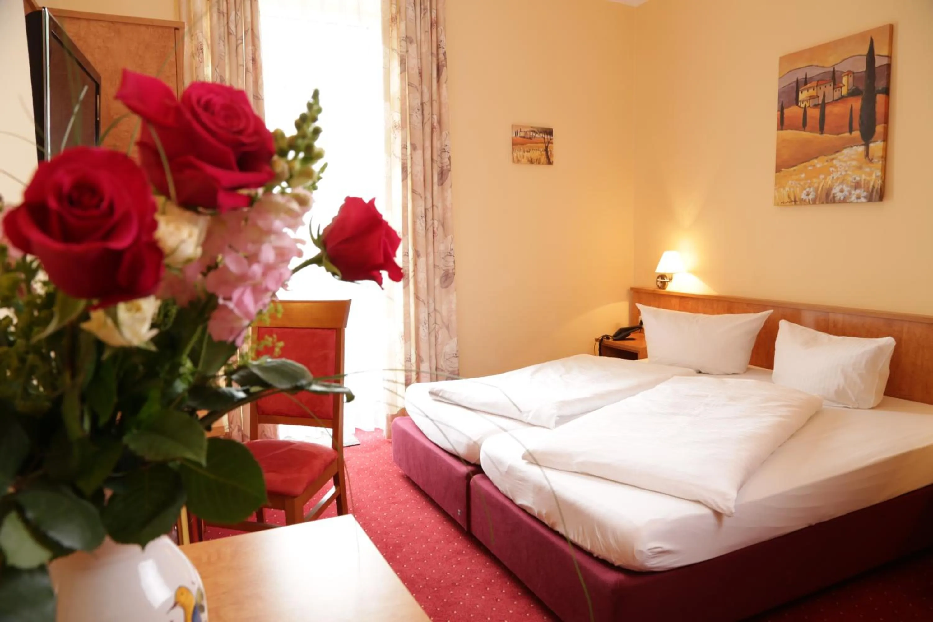 Bedroom, Bed in Gasthof Prinzregent Superior