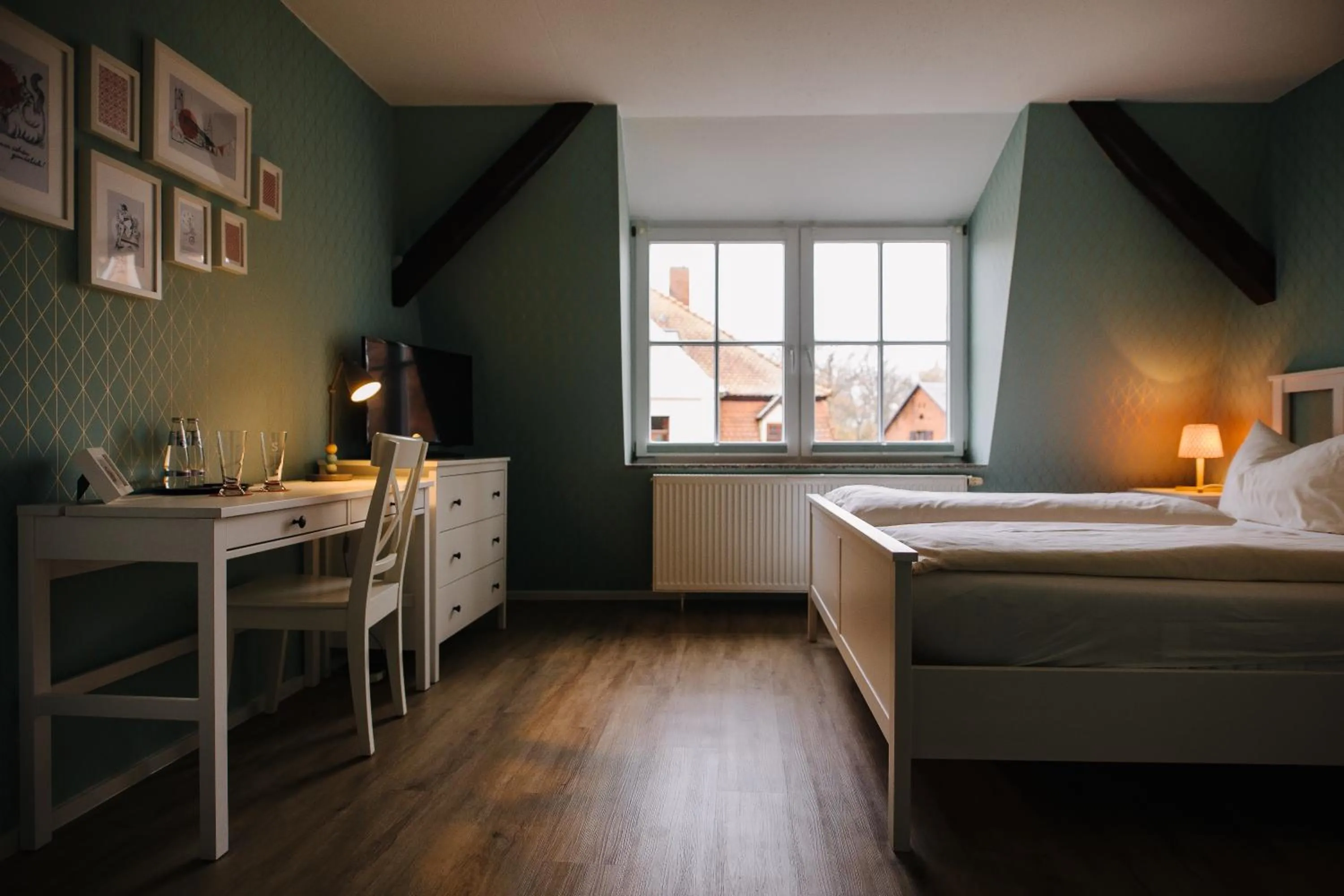 Staff, Bed in SCHULZENS Brauerei & Hotel