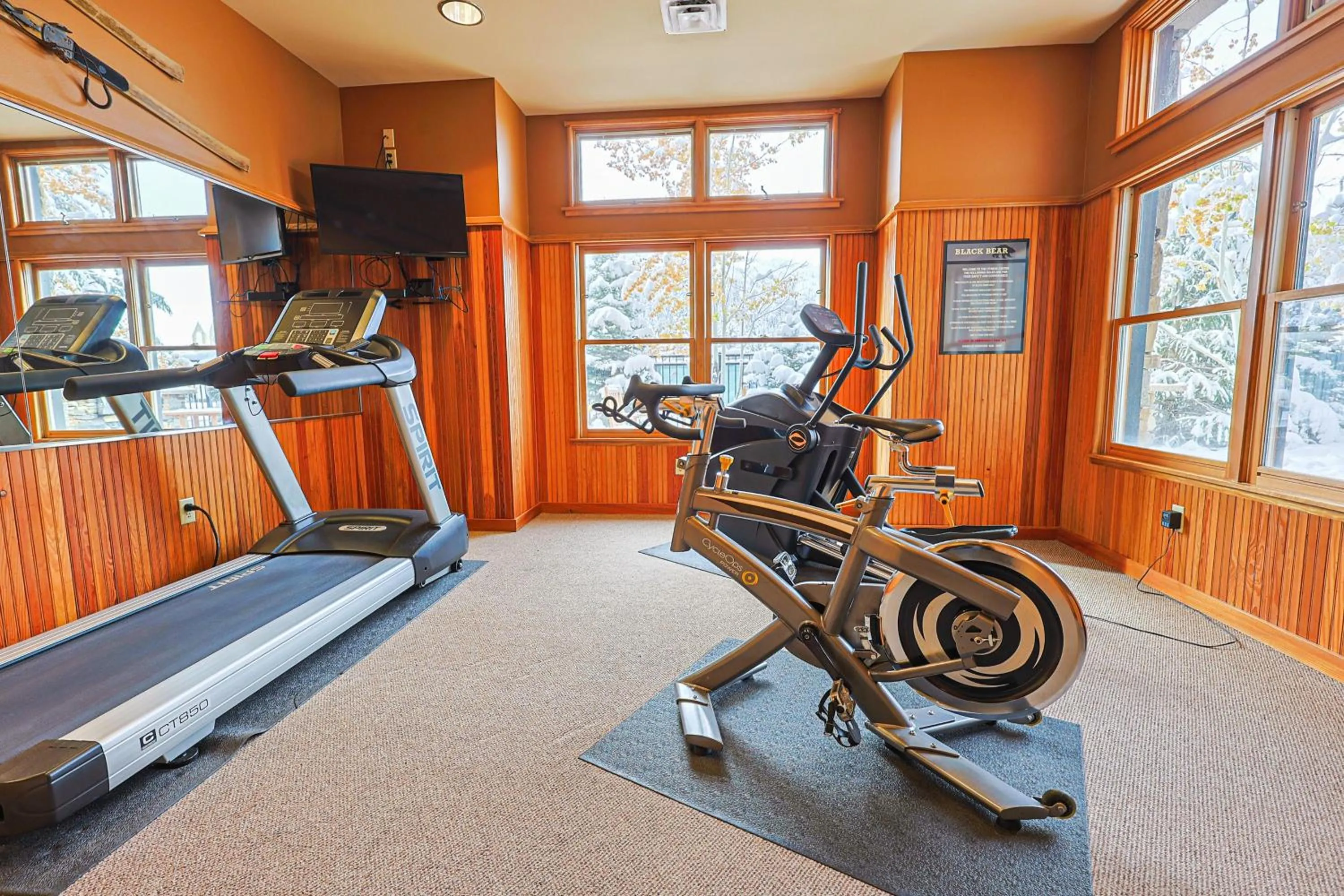 Fitness centre/facilities in Black Bear 2 Bed 2 Bath BBCS