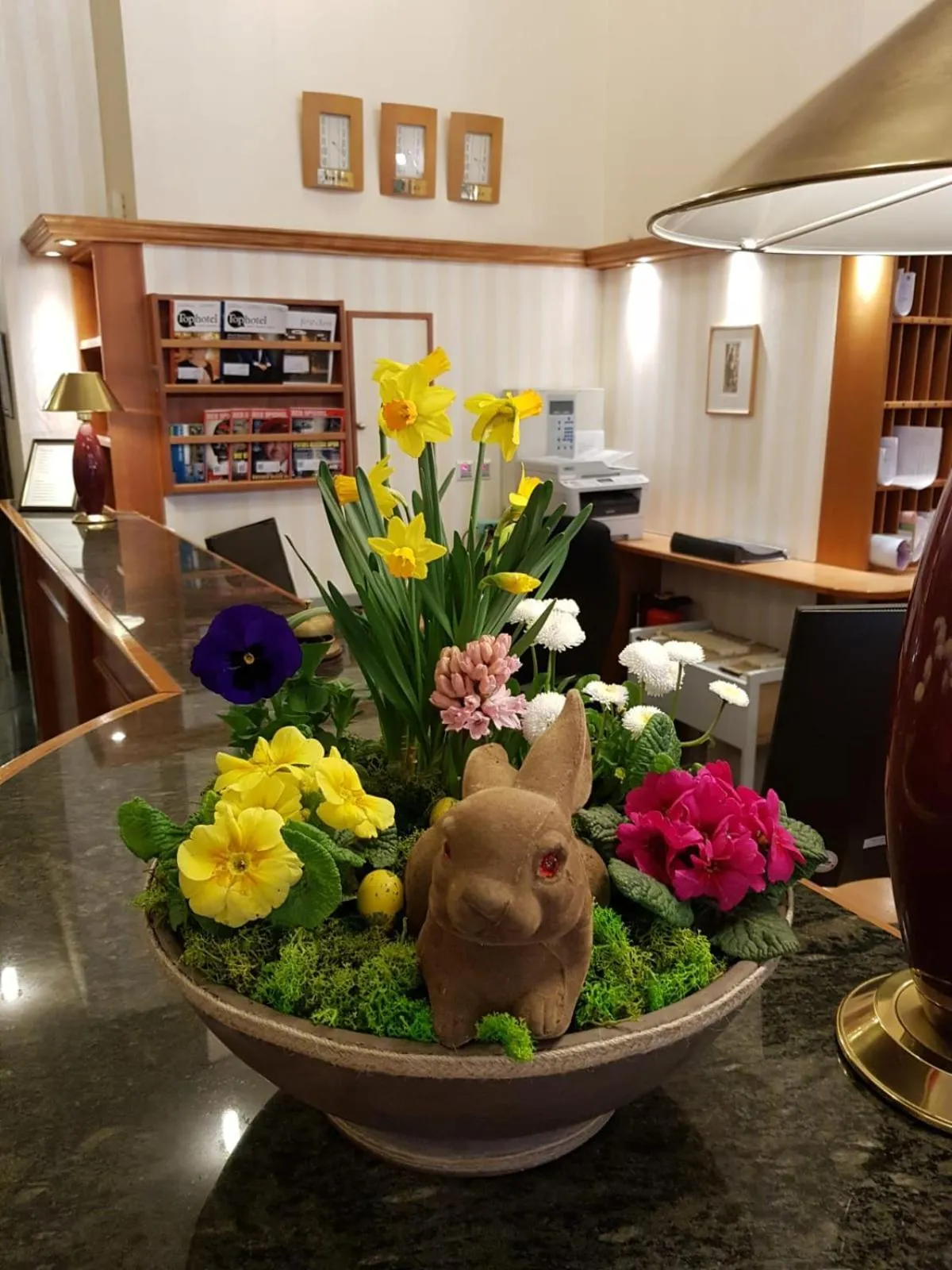 Lobby or reception in Ringhotel Dreiländereck Zittau