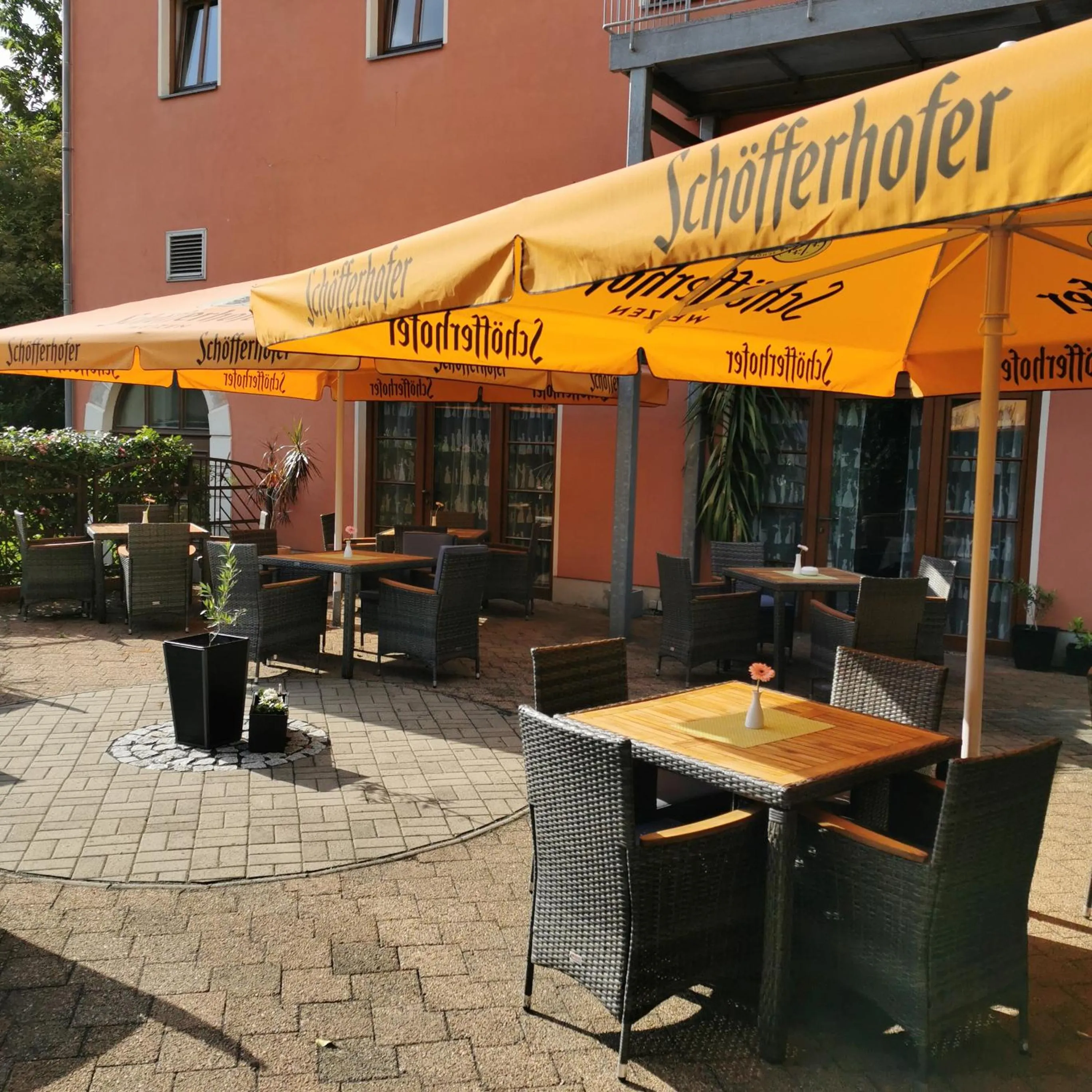 Patio in Ringhotel Dreiländereck Zittau