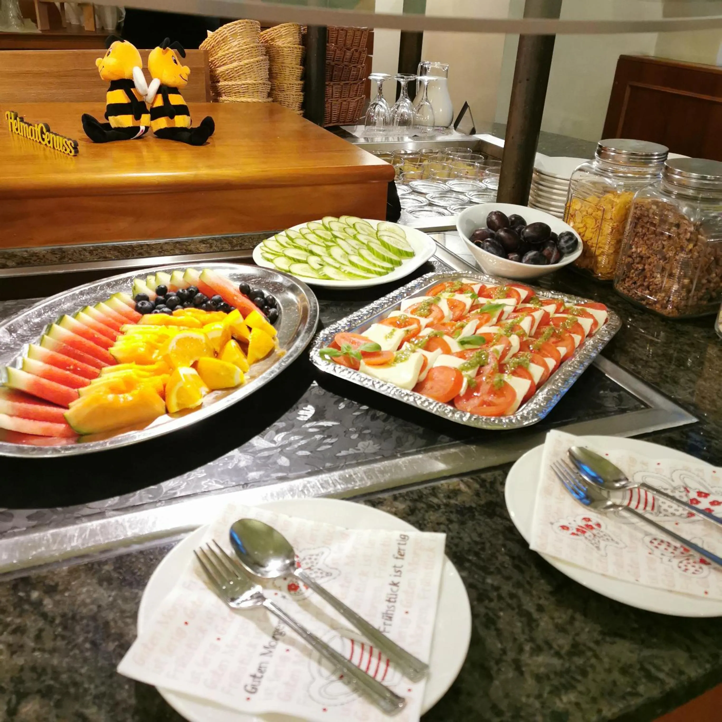 Breakfast in Ringhotel Dreiländereck Zittau